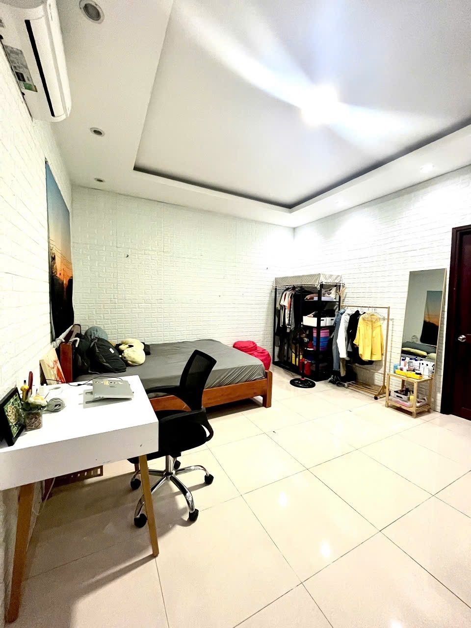 Phòng trọ Studio 40m2 tại Na Home Điện Biên Phủ - Bình Thạnh - Phòng ngủ