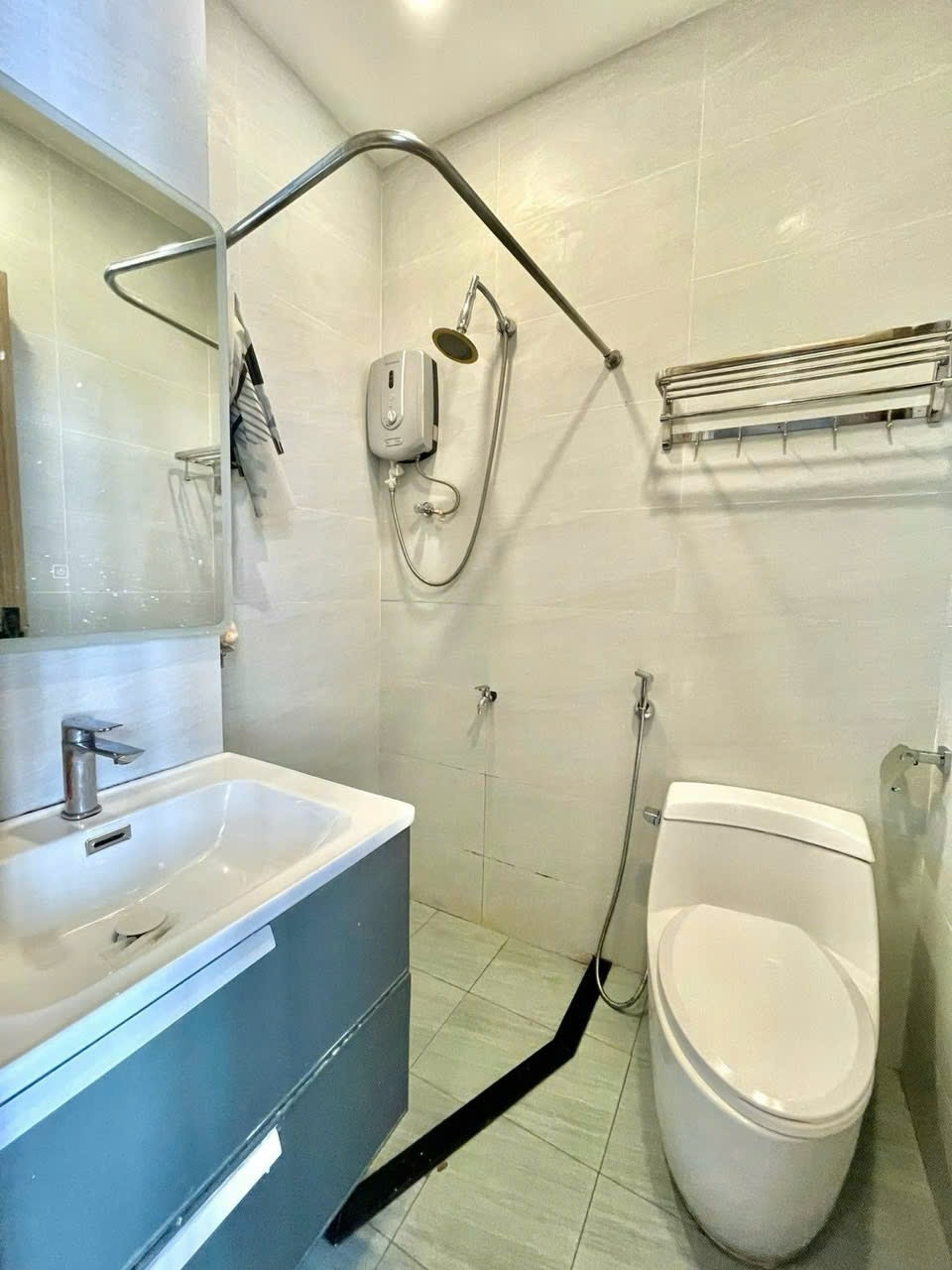 Phòng trọ Studio 25m2 tại AA Home Nguyễn Văn Đậu - Bình Thạnh  - Phòng tắm