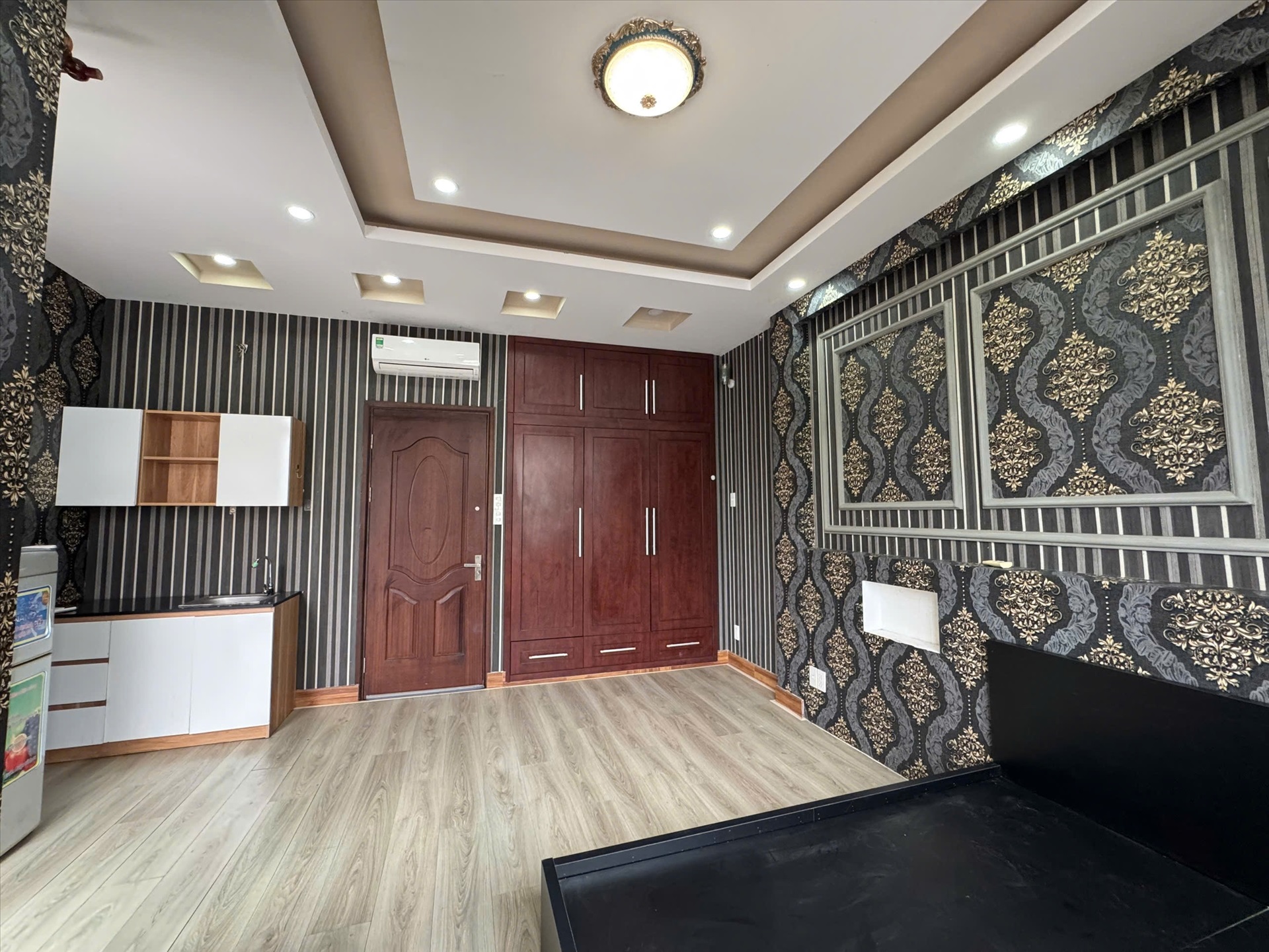 Phòng trọ Studio 30m2 tại TA Home Nguyễn Văn Đậu - Bình Thạnh - Phòng bếp