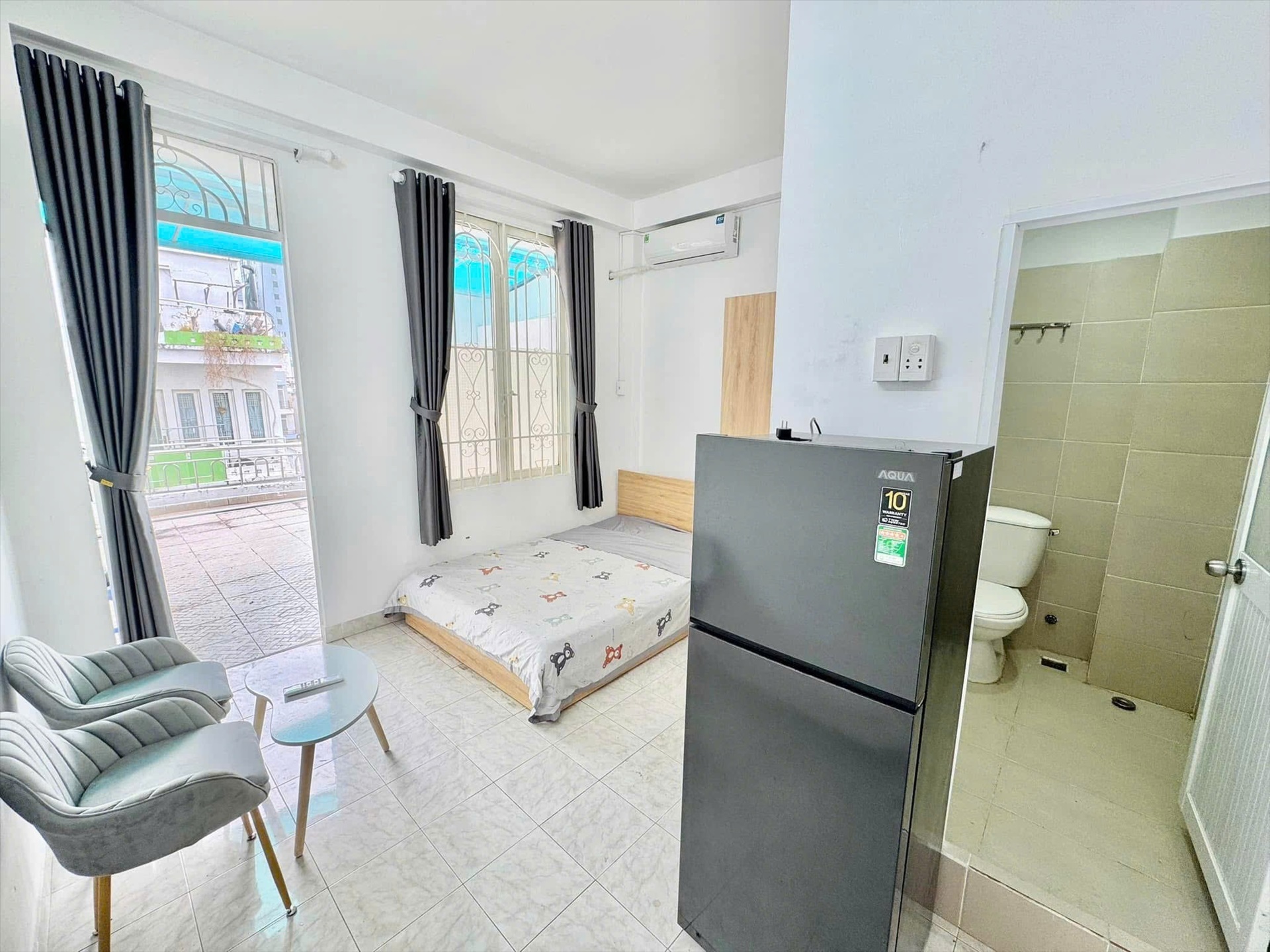 Phòng trọ 1 Phòng ngủ 30m2 tại Uncle House Bạch Đằng - Bình Thạnh - Phòng ngủ