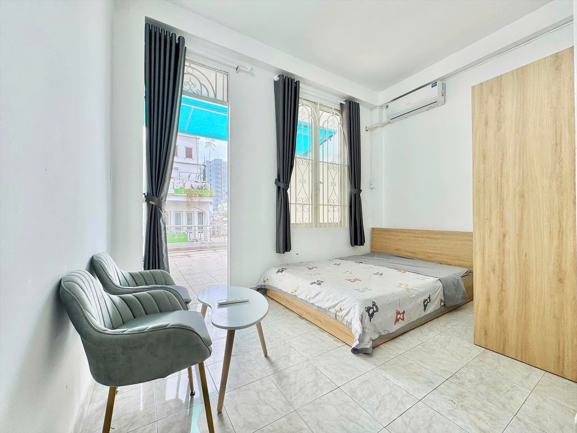 Phòng trọ 1 Phòng ngủ 30m2 tại Uncle House Bạch Đằng - Bình Thạnh - Phòng ngủ