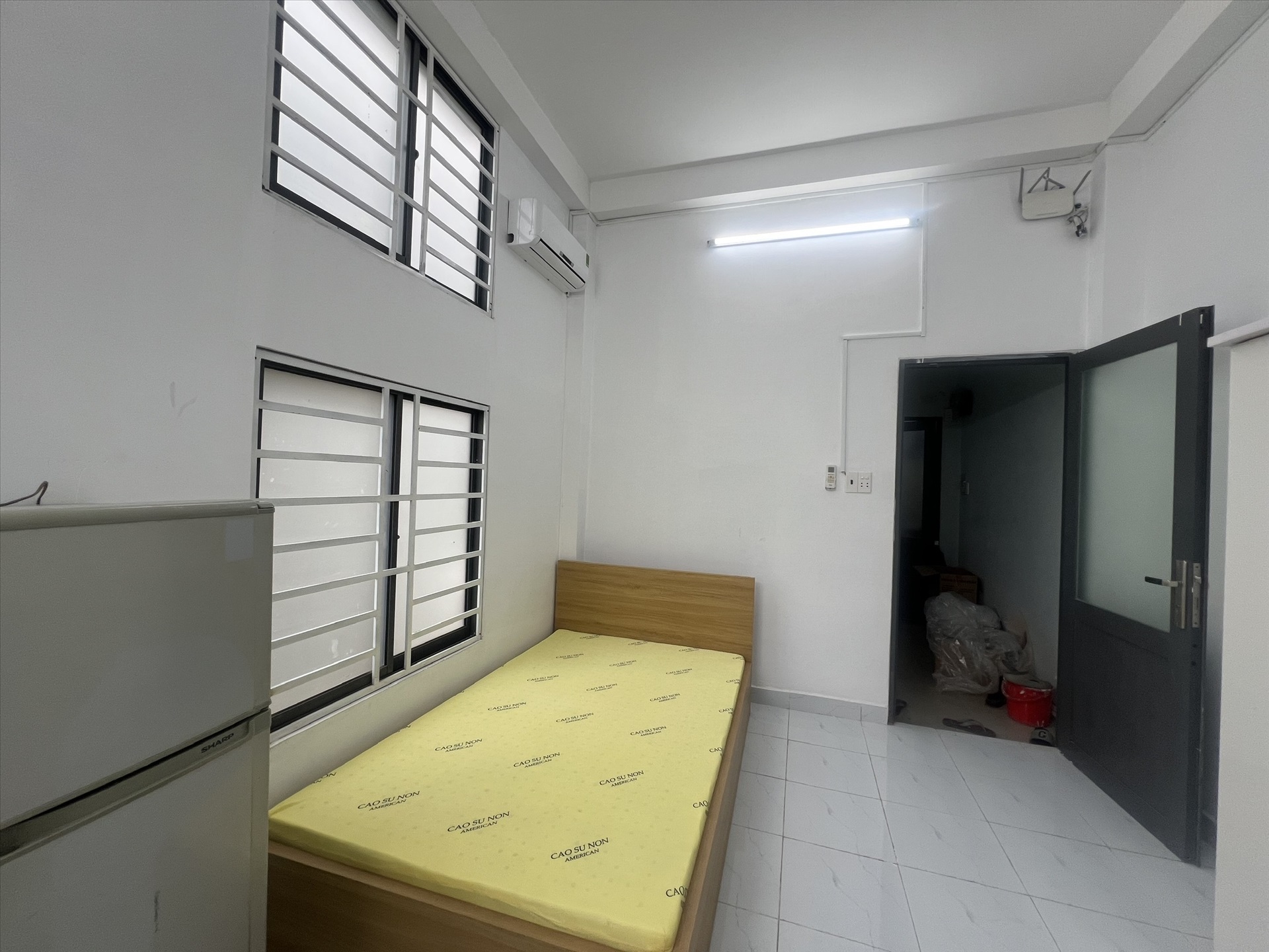 Phòng trọ Studio 20m2 tại Uncle House Bùi Đình Tuý - Bình Thạnh - Phòng ngủ