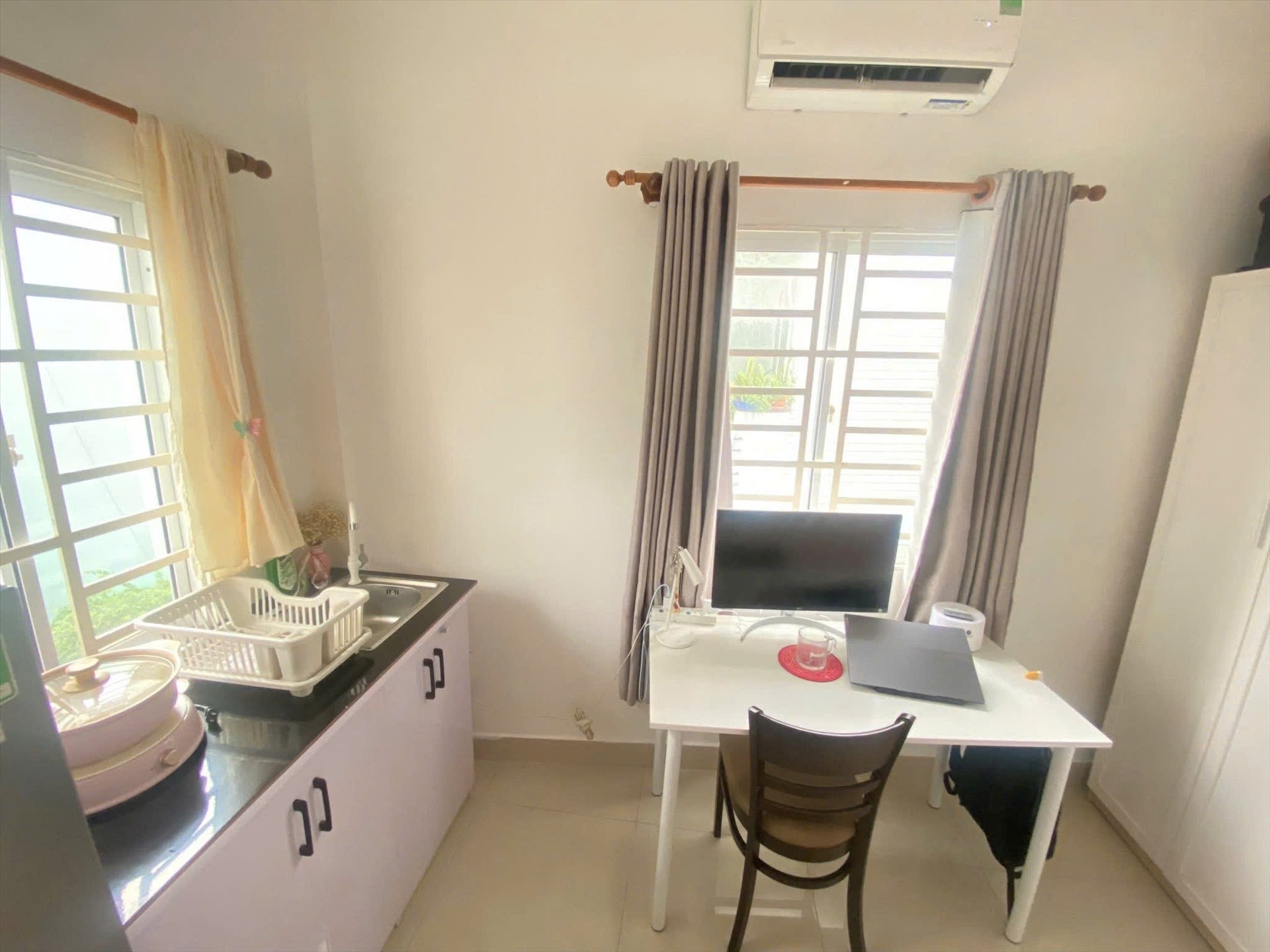 Phòng trọ Studio 30m2 tại Uncle House Thích Quảng Đức - Phú Nhuận - Phòng ngủ