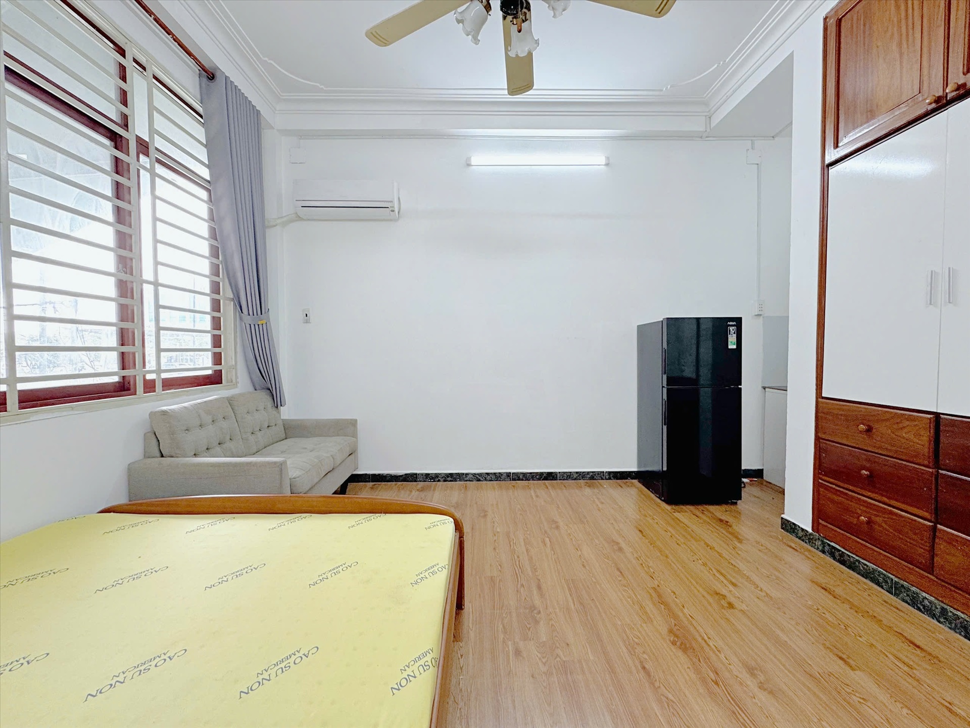 Phòng trọ Studio 30m2 tại Uncle House Sầm Sơn - Tân Bình - Phòng ngủ