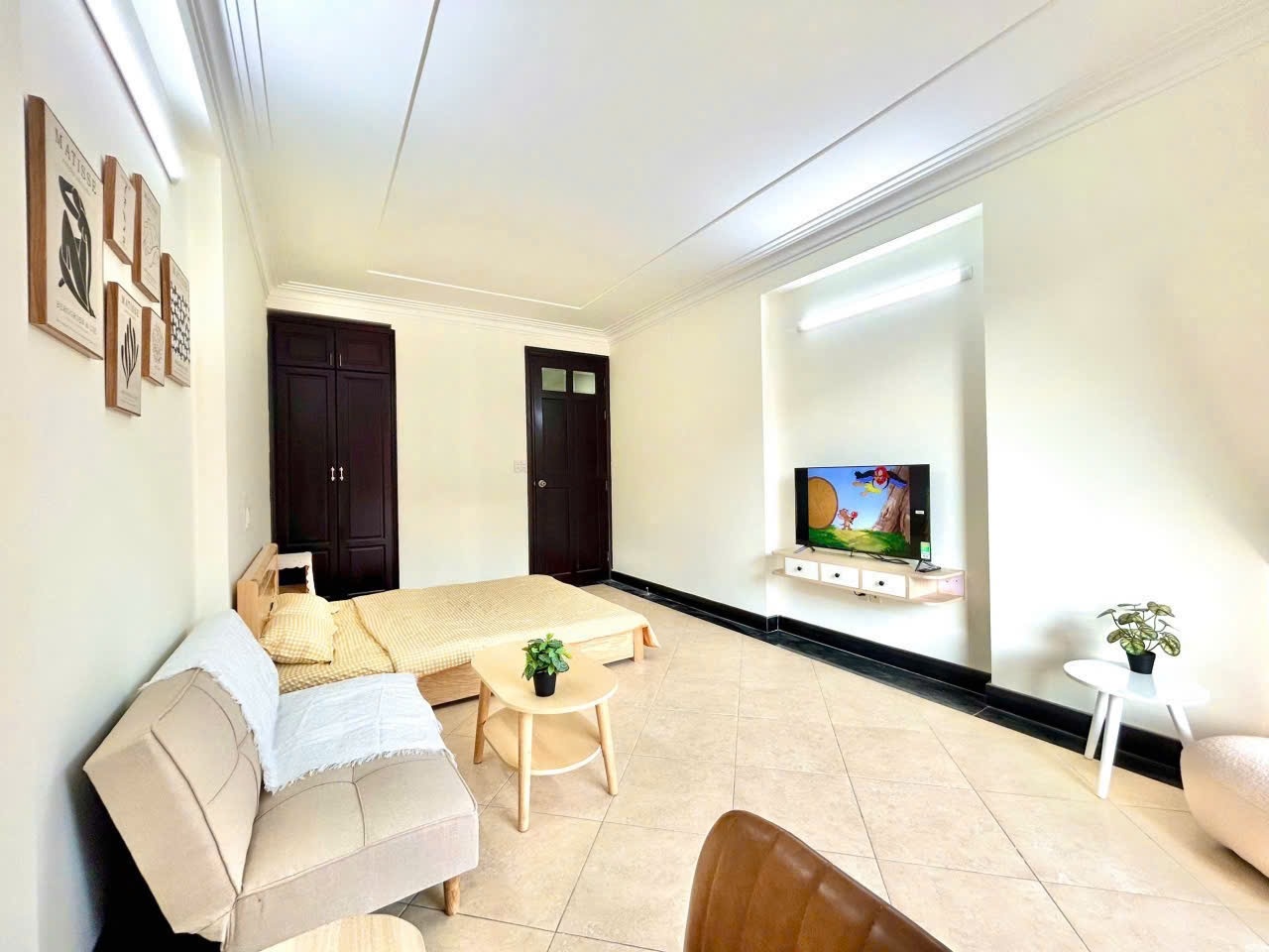 Phòng trọ Studio 30m2 tại CO Home Cù Lao - Phú Nhuận - Phòng ngủ