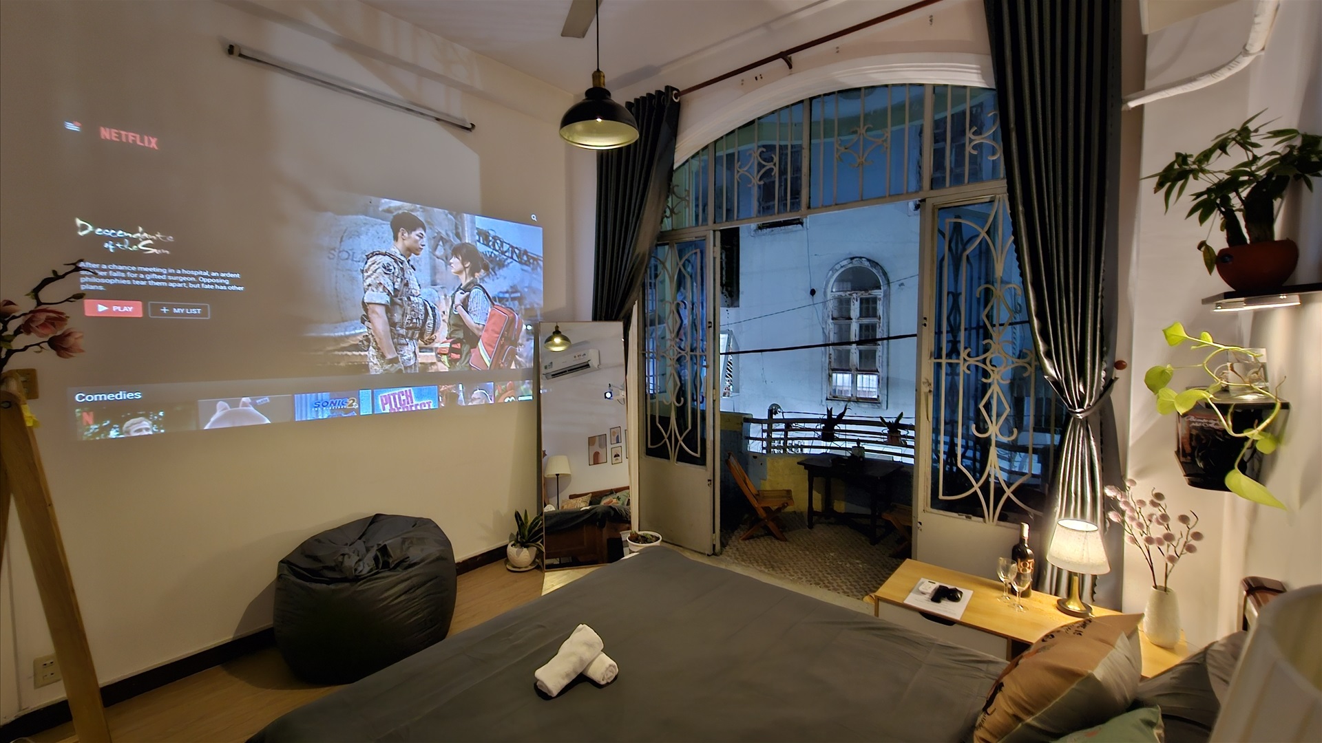Phòng trọ Studio 25m2 tại AD House Đồ Sơn - Tân Bình - Phòng ngủ