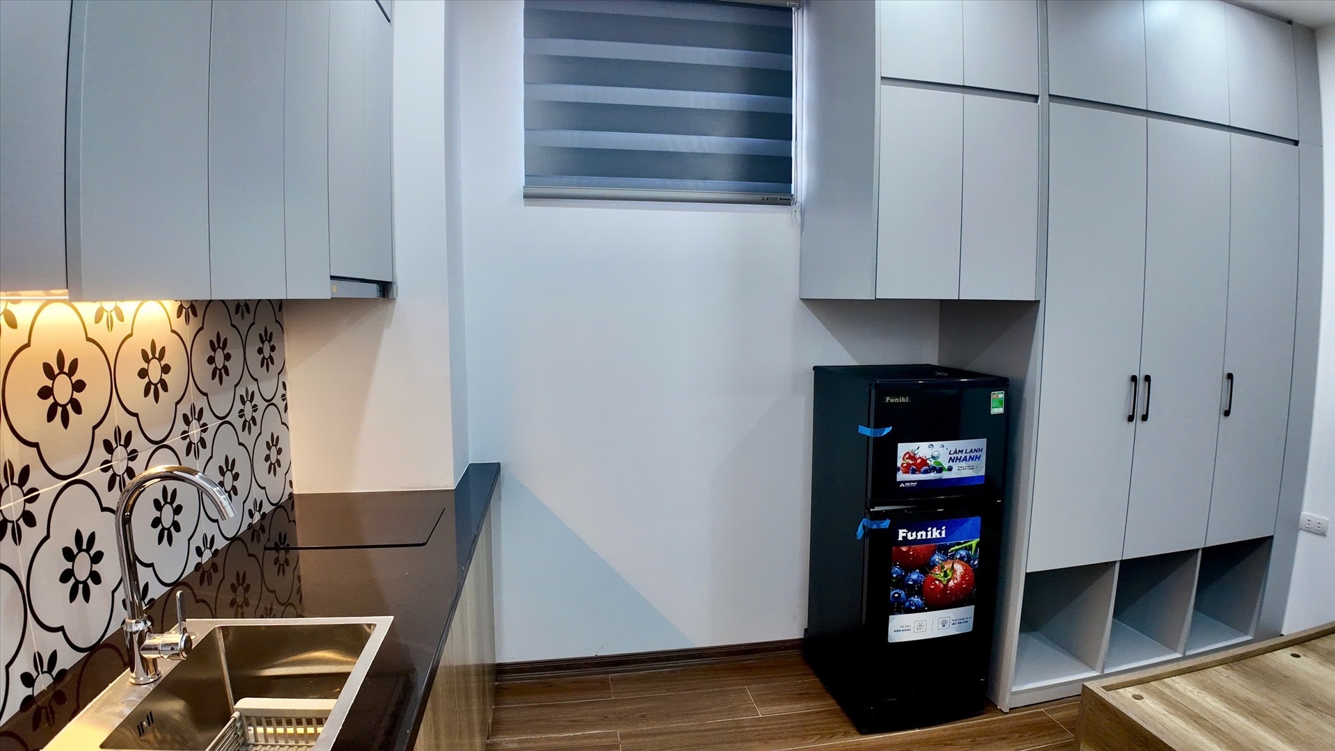 Phòng trọ Studio 15m2 tại Be Home Trung Kính - Cầu Giấy - Phòng bếp