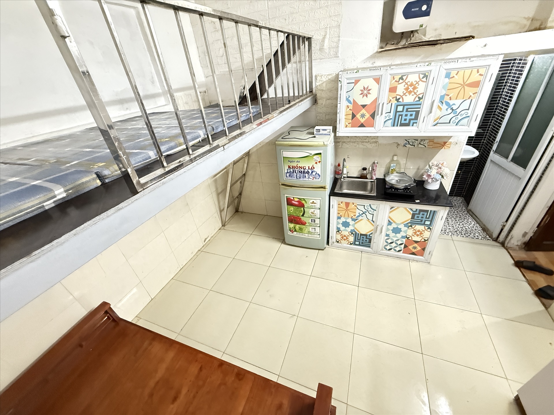 Phòng trọ Duplex 18m2 tại Big Home Mễ Trì Thượng - Nam Từ Liêm - Phòng ngủ