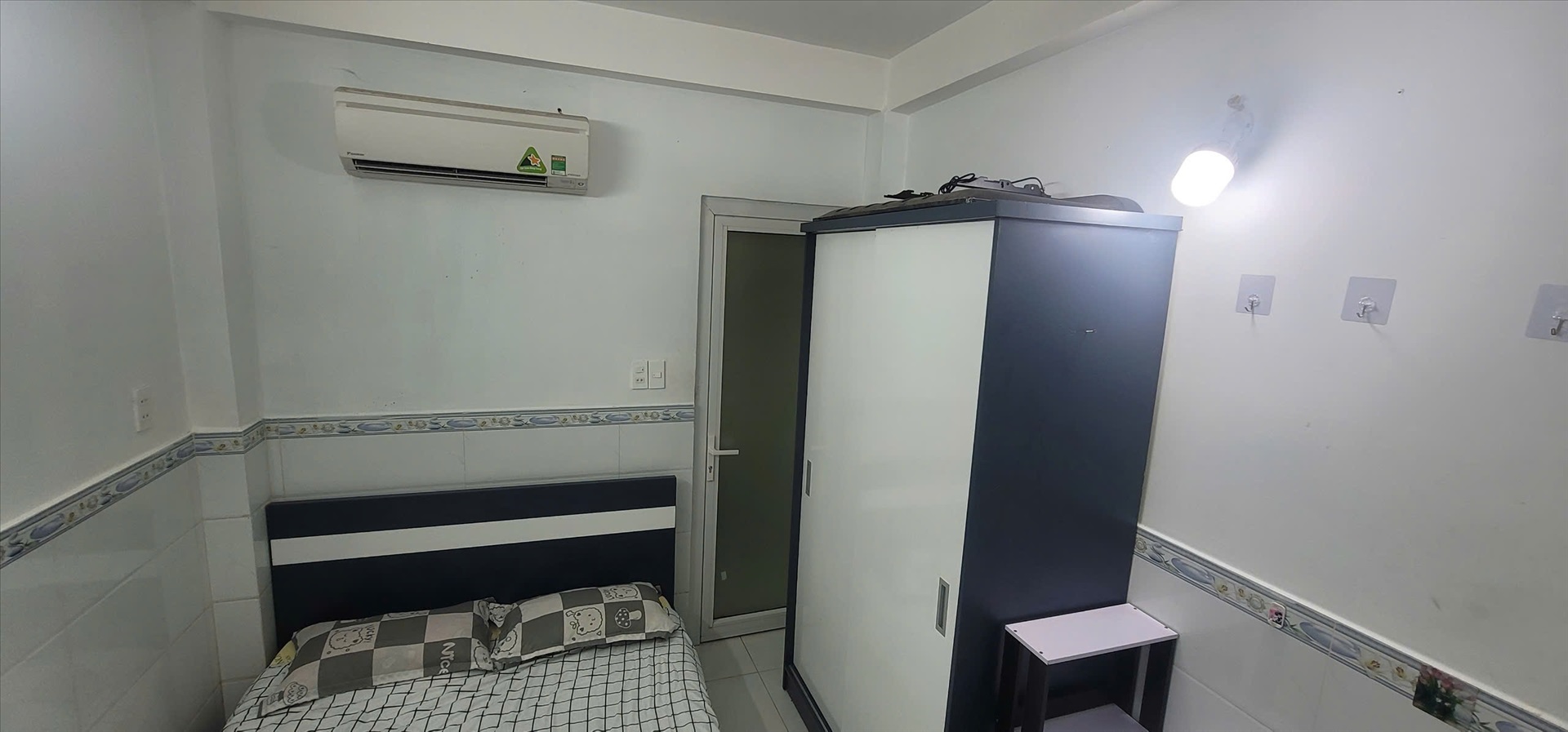 Phòng trọ Studio 25m2 tại AL Home Cao Thắng - Quận 10 - Phòng ngủ