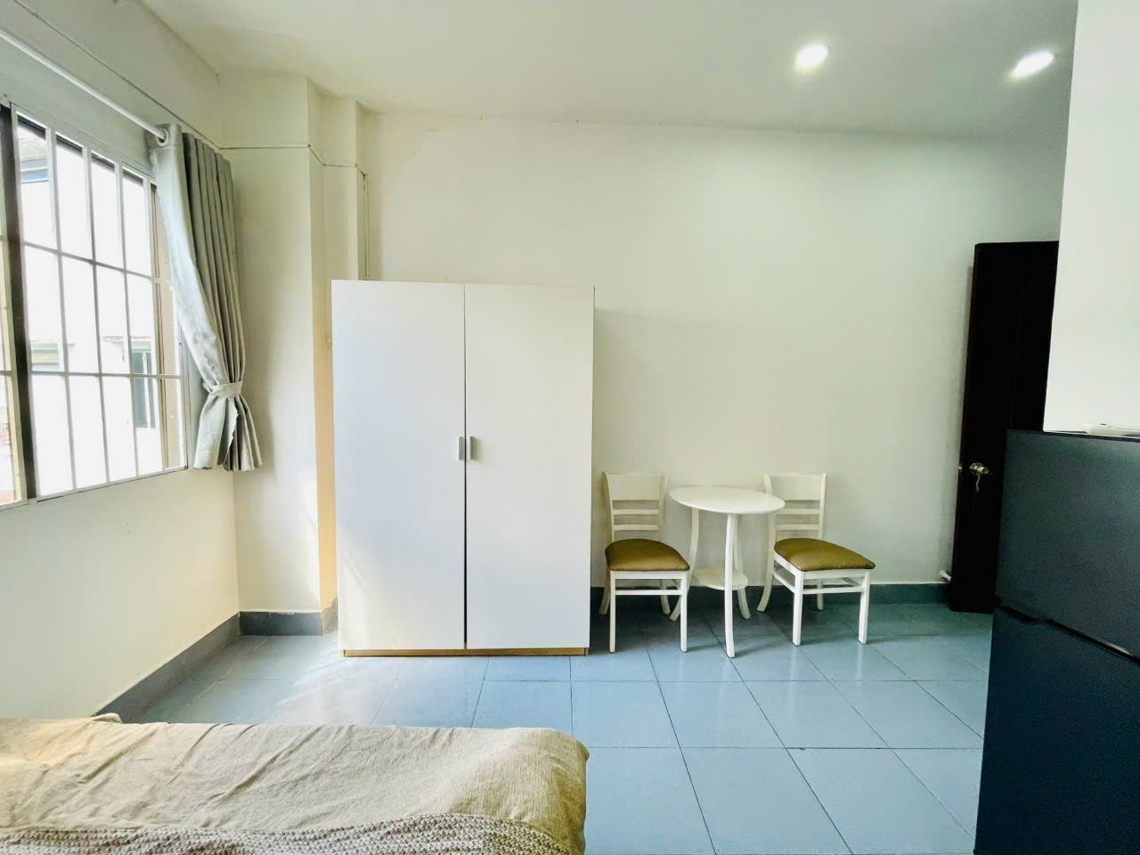 Phòng trọ Studio 30m2 tại Wish Home Lê Văn Duyệt - Bình Thạnh - Phòng ngủ