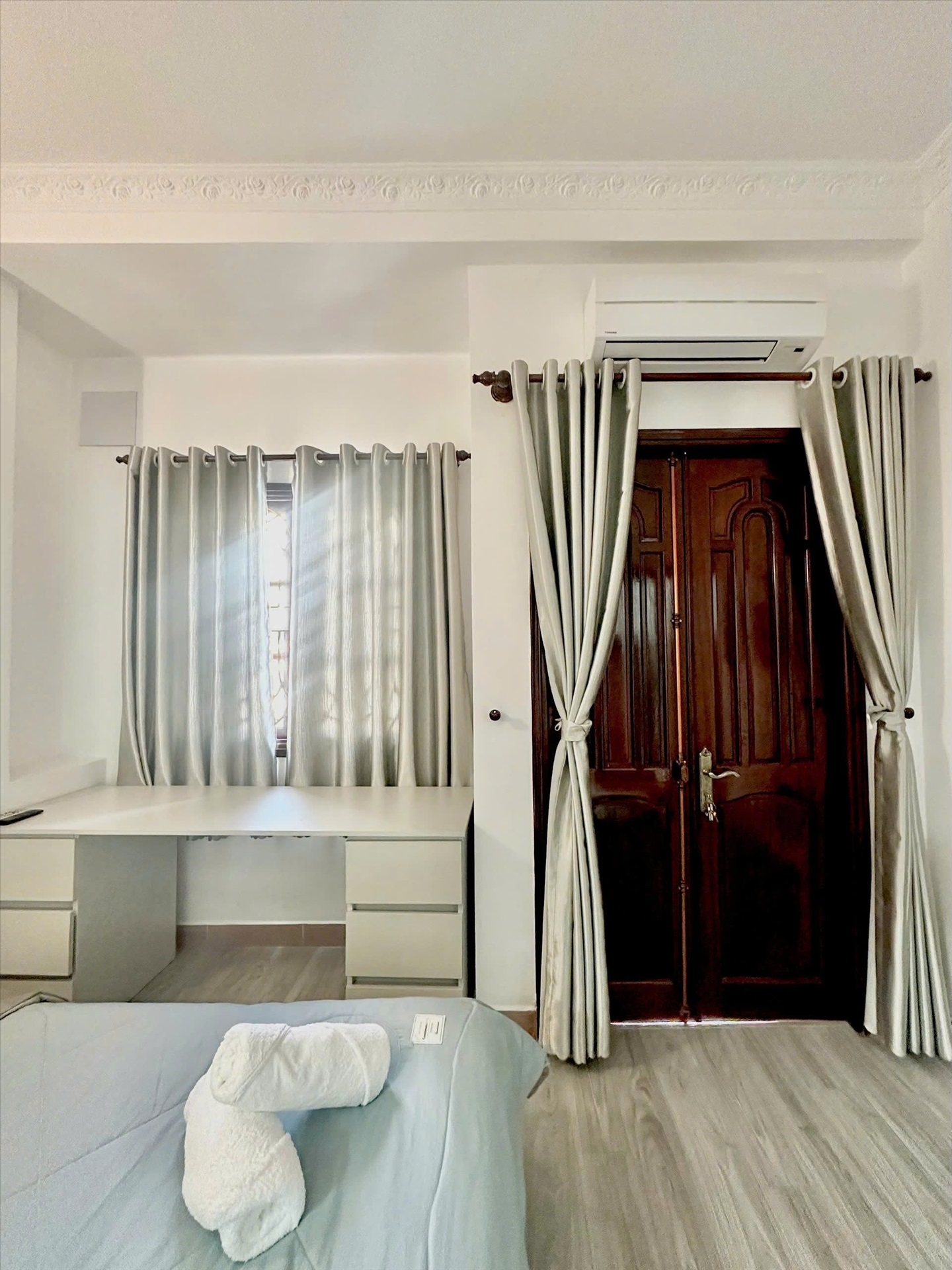 Phòng trọ 1 Phòng ngủ 28m2 tại Modern Studio Thủ Khoa Huân - Quận 1 - Phòng khách
