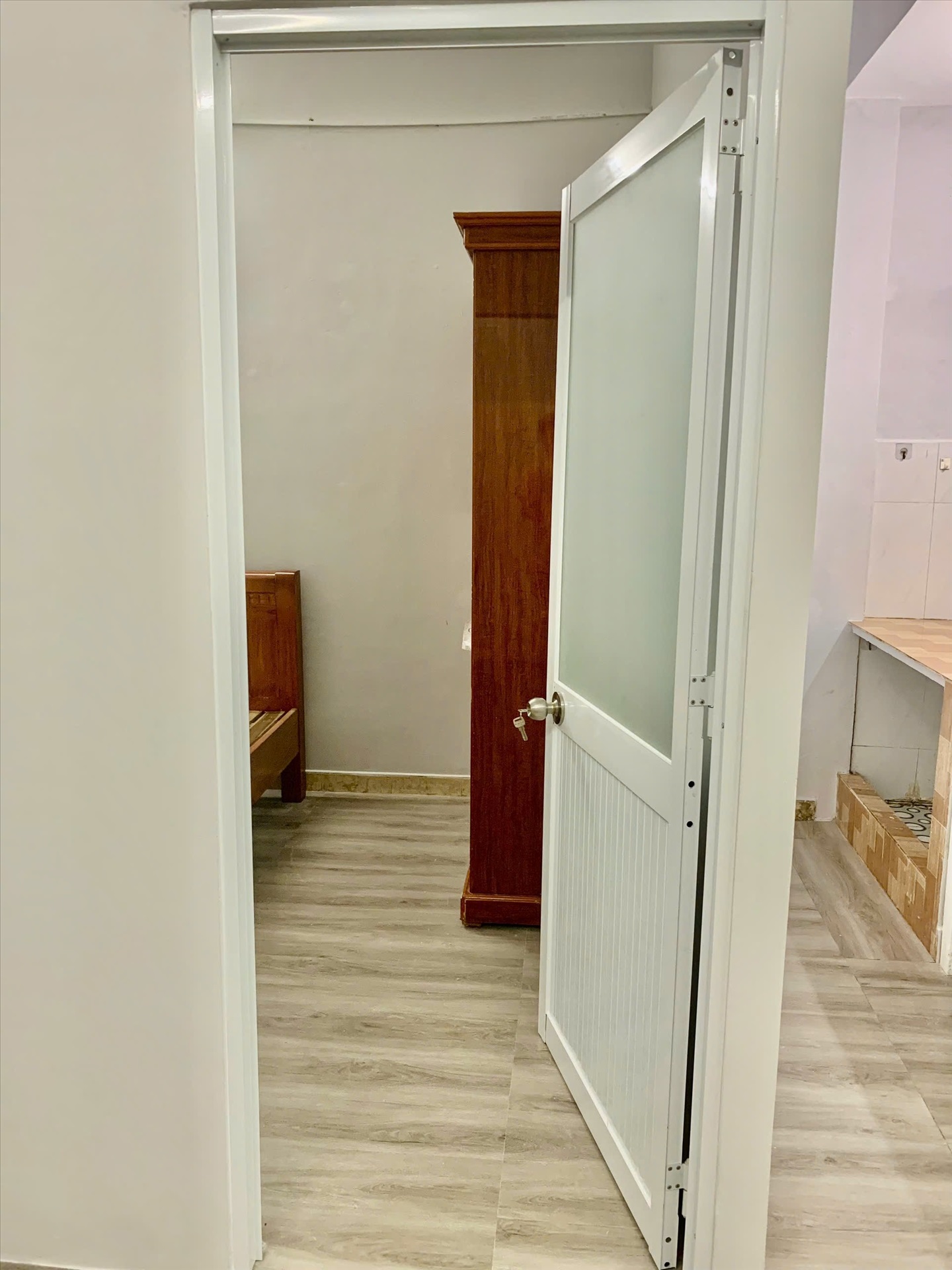 Phòng trọ Studio 30m2 tại Wish Home Cộng Hòa - Tân Bình - Phòng ngủ