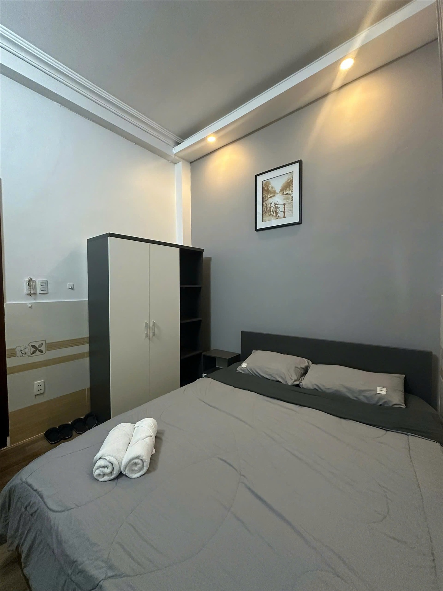 Phòng trọ Studio 12m2 tại INARI House Lê Thánh Tôn - Quận 1 - Phòng ngủ