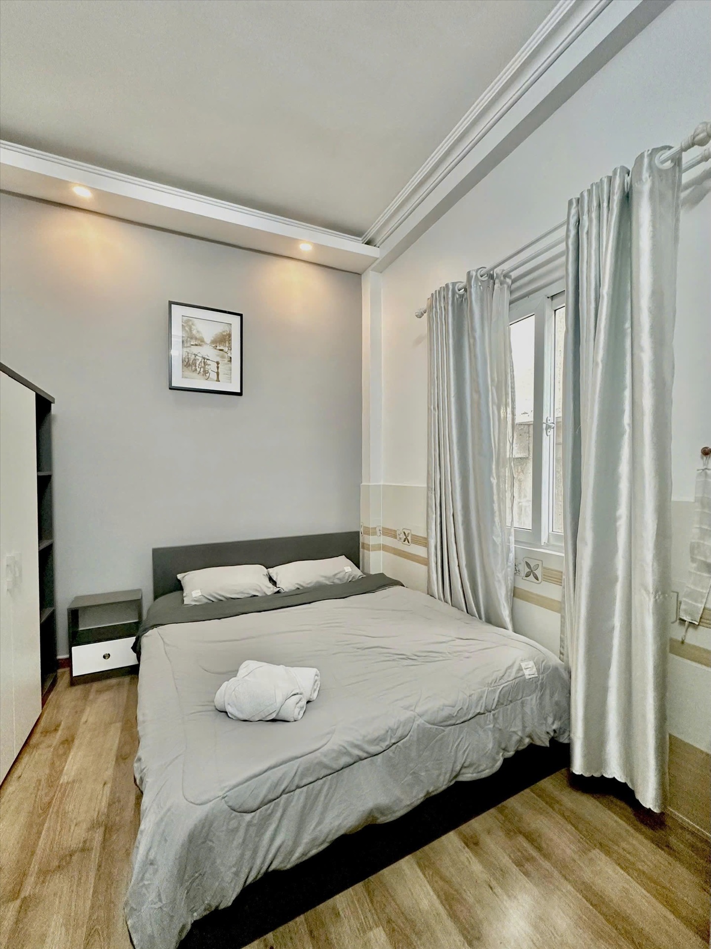 Phòng trọ Studio 12m2 tại INARI House Lê Thánh Tôn - Quận 1 - Phòng ngủ