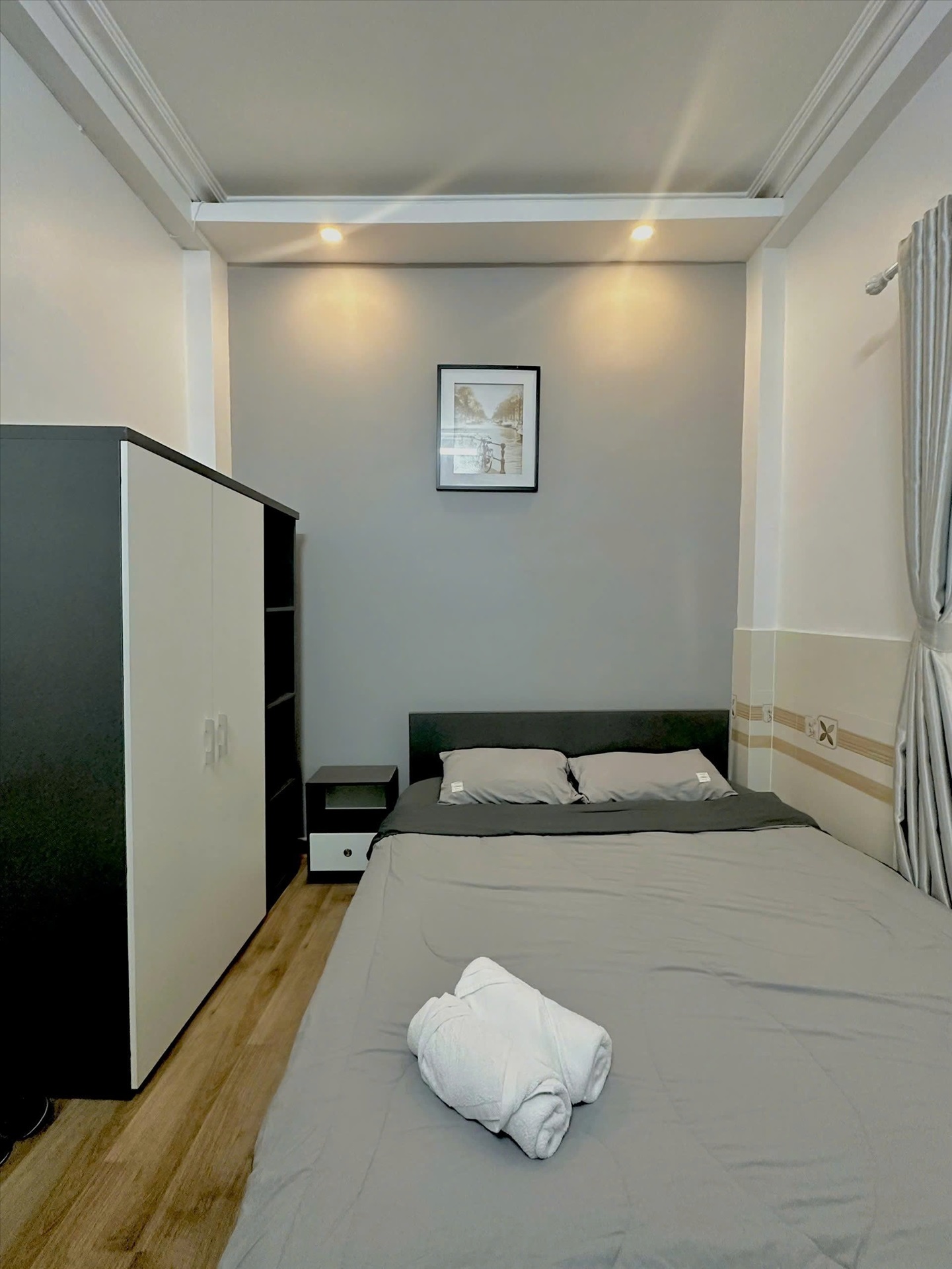 Phòng trọ Studio 12m2 tại INARI House Lê Thánh Tôn - Quận 1 - Phòng ngủ