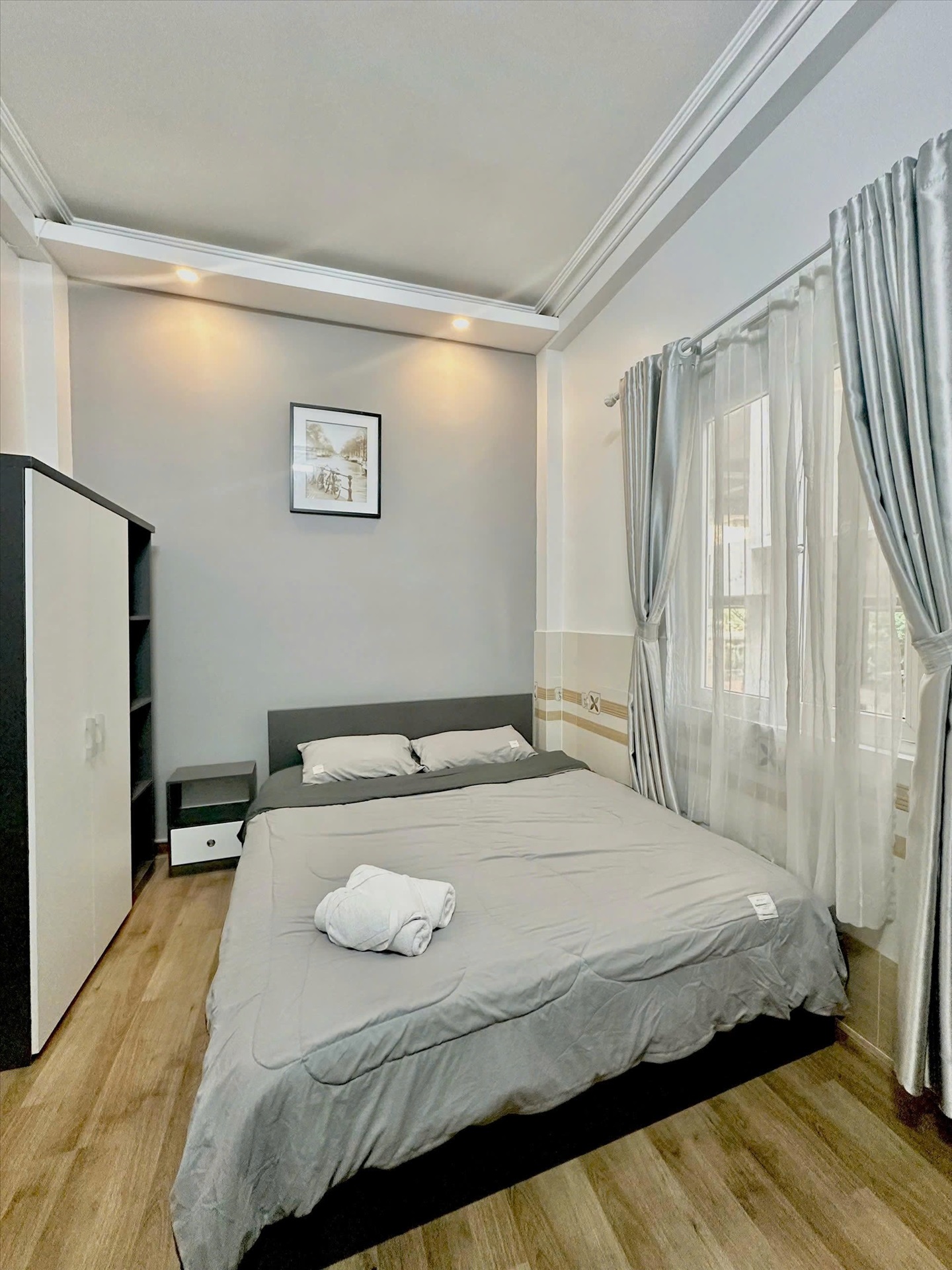 Phòng trọ Studio 12m2 tại INARI House Lê Thánh Tôn - Quận 1 - Phòng ngủ