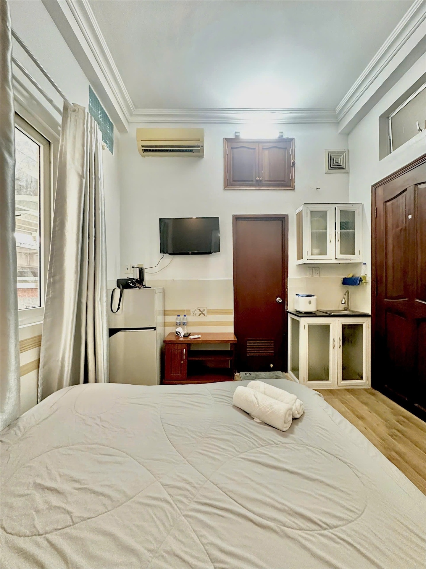 Phòng trọ Studio 12m2 tại INARI House Lê Thánh Tôn - Quận 1 - Phòng ngủ