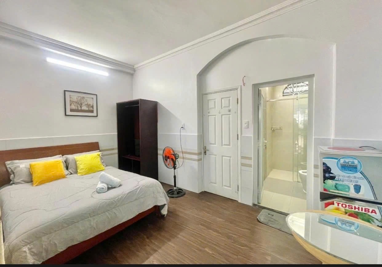 Phòng trọ Studio 22m2 tại INARI House Lê Thánh Tôn - Quận 1 - Phòng ngủ