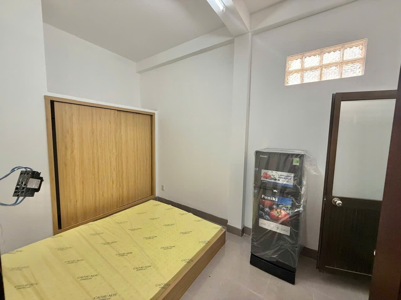 Phòng trọ Studio 25m2 tại HaLaHouse Tạ Quang Bửu - Quận 8 - Phòng ngủ