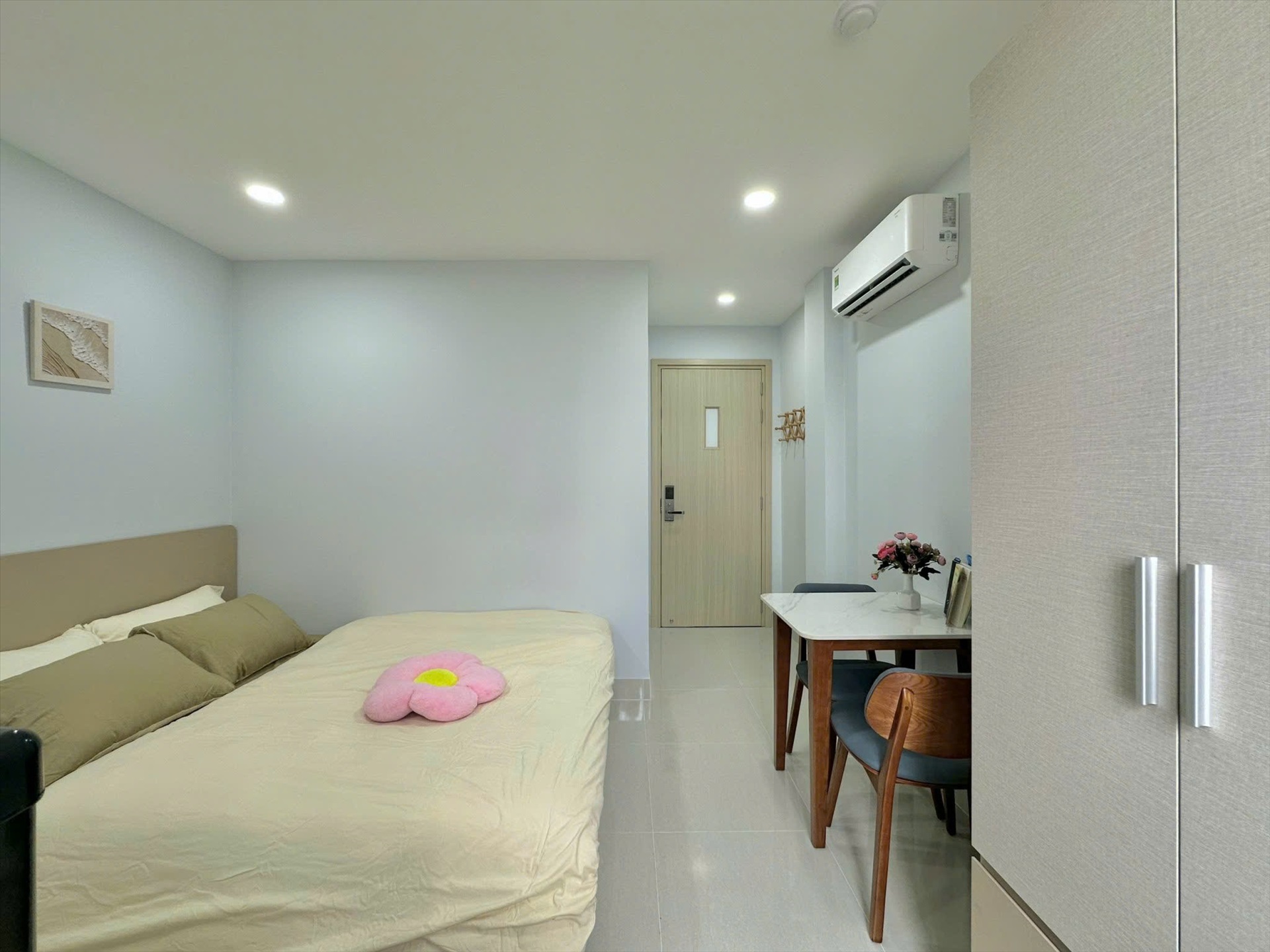 Phòng trọ Studio 25m2 tại CH Home Phan Đăng Lưu - Phú Nhuận - Phòng ngủ