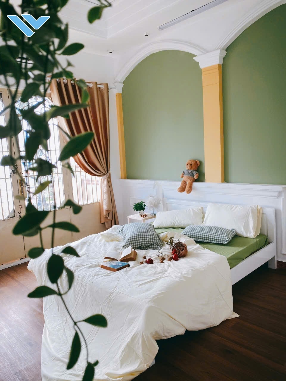 Phòng trọ 2 Phòng ngủ 35m2 tại Wish Home Hoàng Diệu - Quận 4 - Phòng ngủ