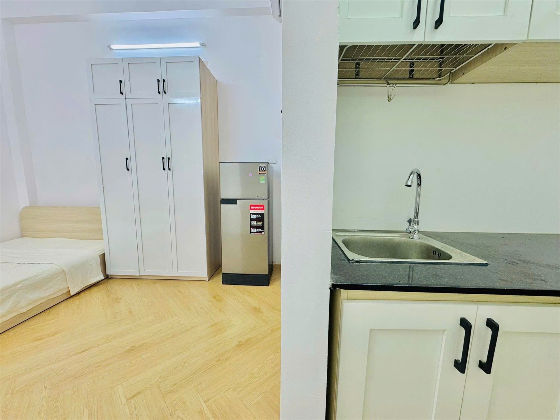 Phòng trọ 1 Phòng ngủ 30m2 tại Uncle House Nguyễn Văn Mai - Quận 3 - Phòng bếp