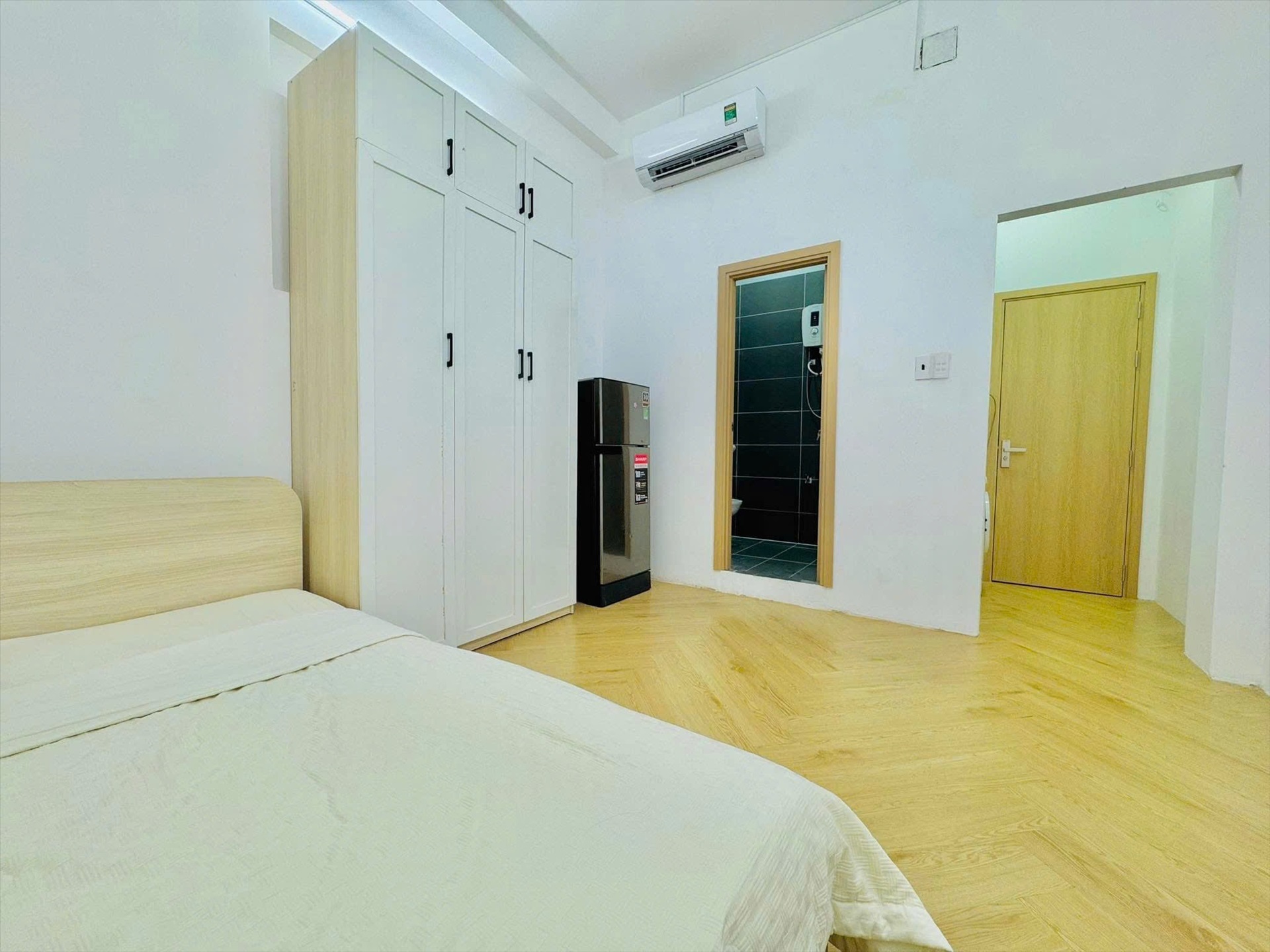 Phòng trọ 1 Phòng ngủ 30m2 tại Uncle House Nguyễn Văn Mai - Quận 3 - Phòng ngủ