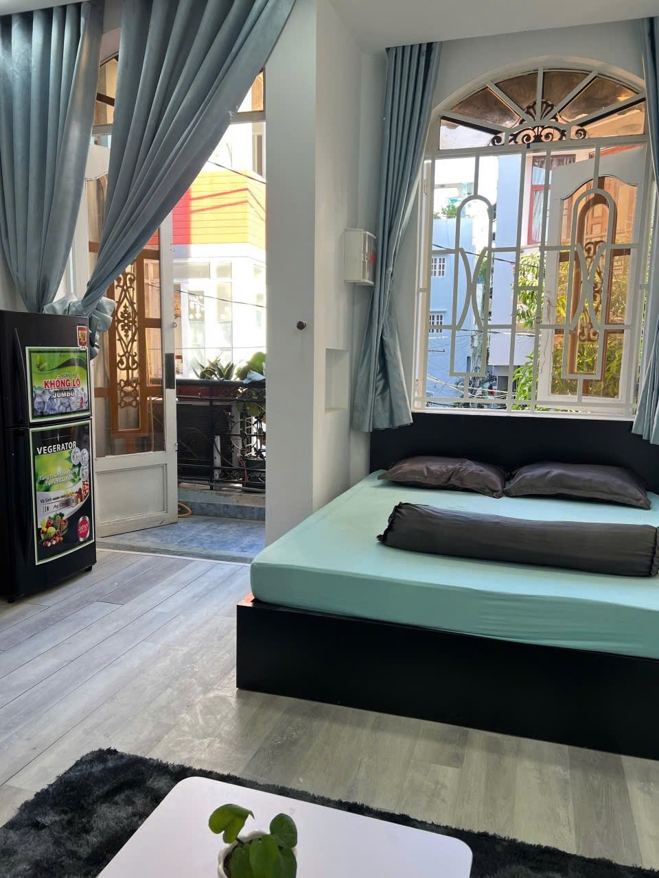 Phòng trọ Studio 25m2 tại HV Home Nguyễn Thanh Tuyền - Tân Bình - Phòng ngủ