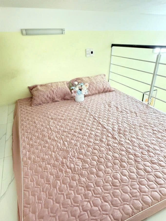 Phòng trọ Duplex 25m2 tại Big Home Xuân Phương  - Nam Từ Liêm - Phòng ngủ