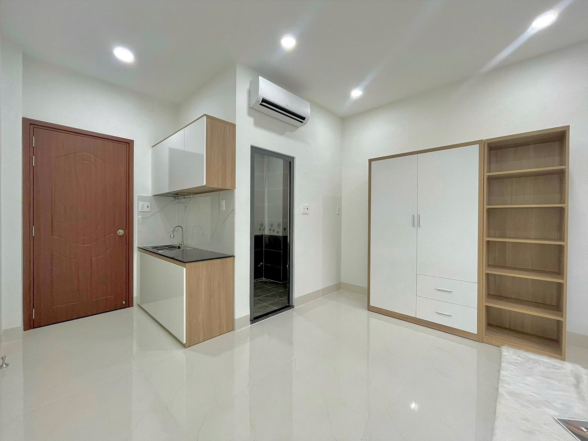 Phòng trọ Studio 30m2 tại LTL House Bạch Đằng - Tân Bình - Phòng bếp