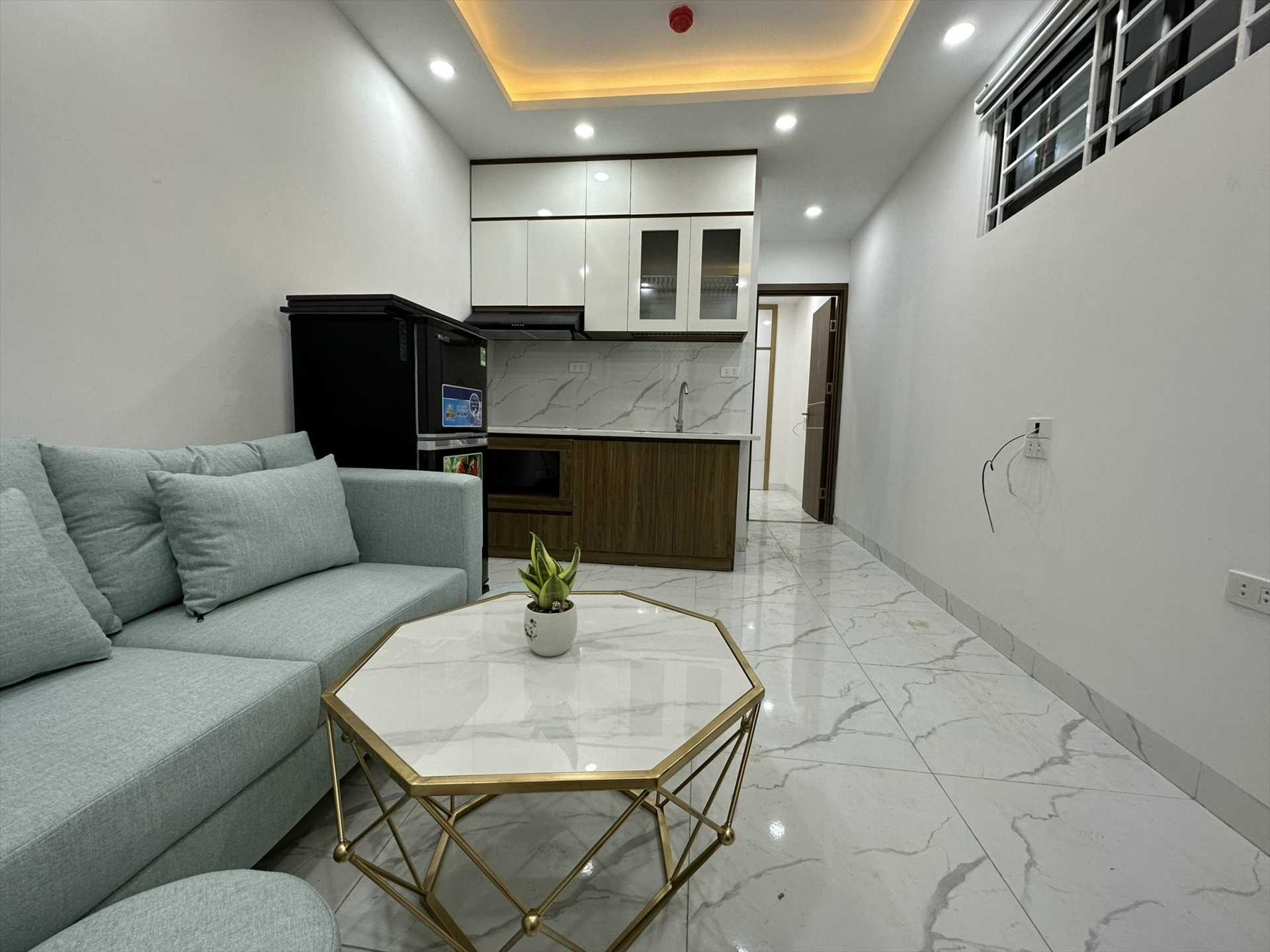 Phòng trọ 1 Phòng ngủ 30m2 tại TC Home Lạc Long Quân - Tây Hồ - Phòng khách