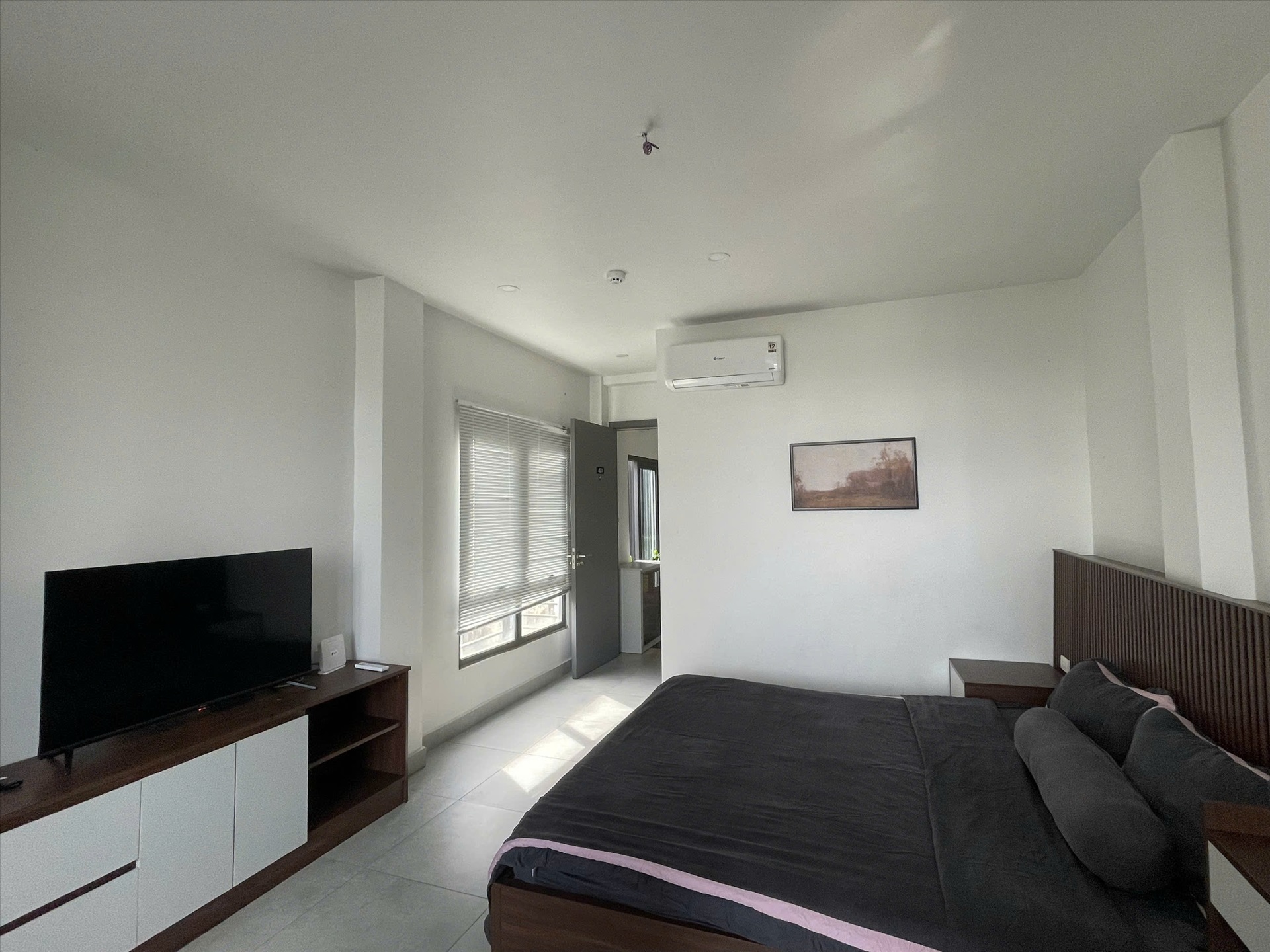 Phòng trọ Studio 35m2 tại The Forest Home Võ Văn Kiệt - Quận 1 - Phòng ngủ