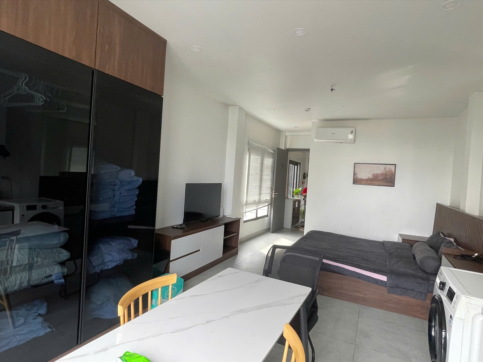 Phòng trọ Studio 35m2 tại The Forest Home Võ Văn Kiệt - Quận 1 - Phòng ngủ