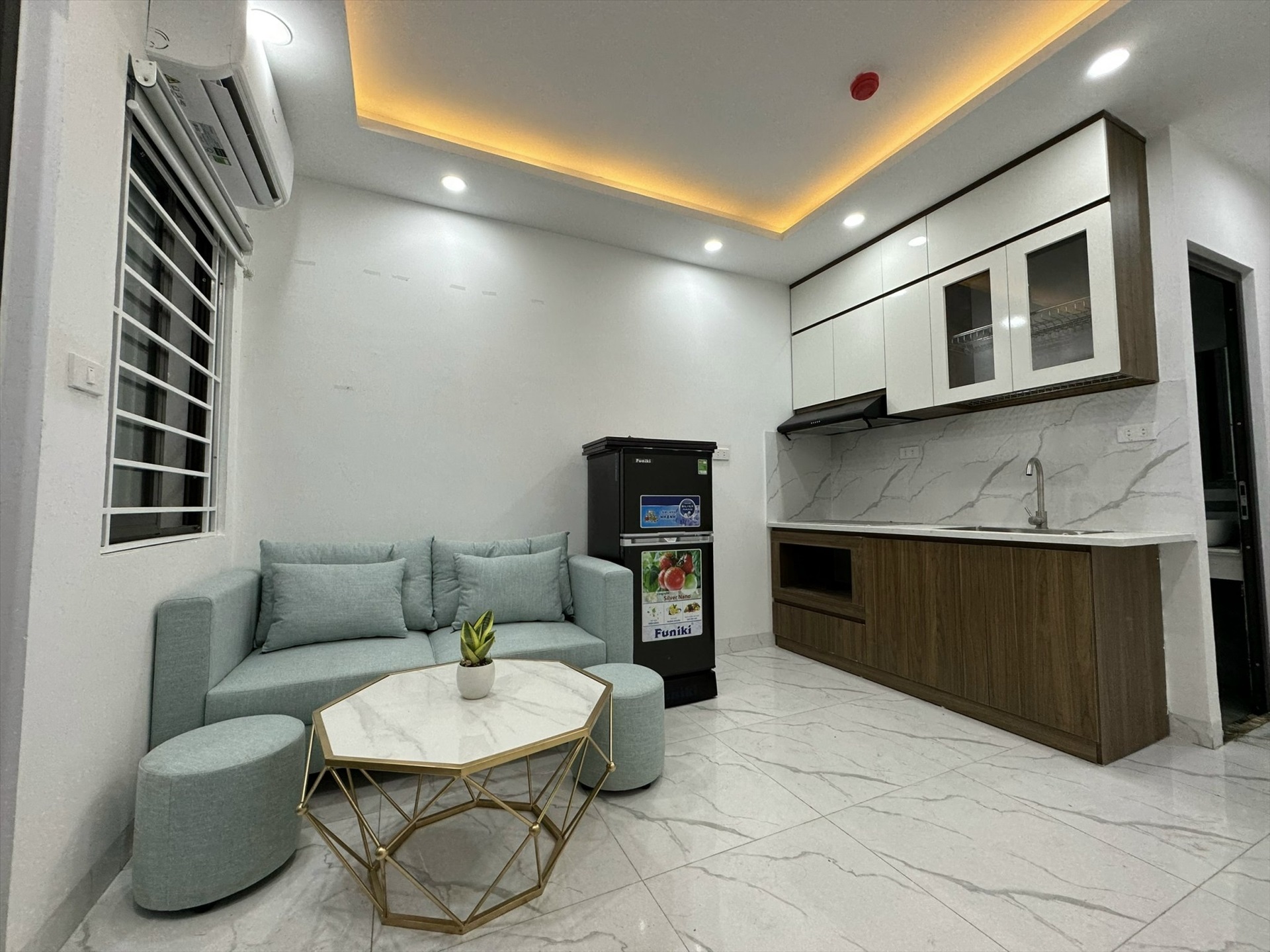 Phòng trọ 1 Phòng ngủ 30m2 tại TC Home Lạc Long Quân - Tây Hồ - Phòng bếp