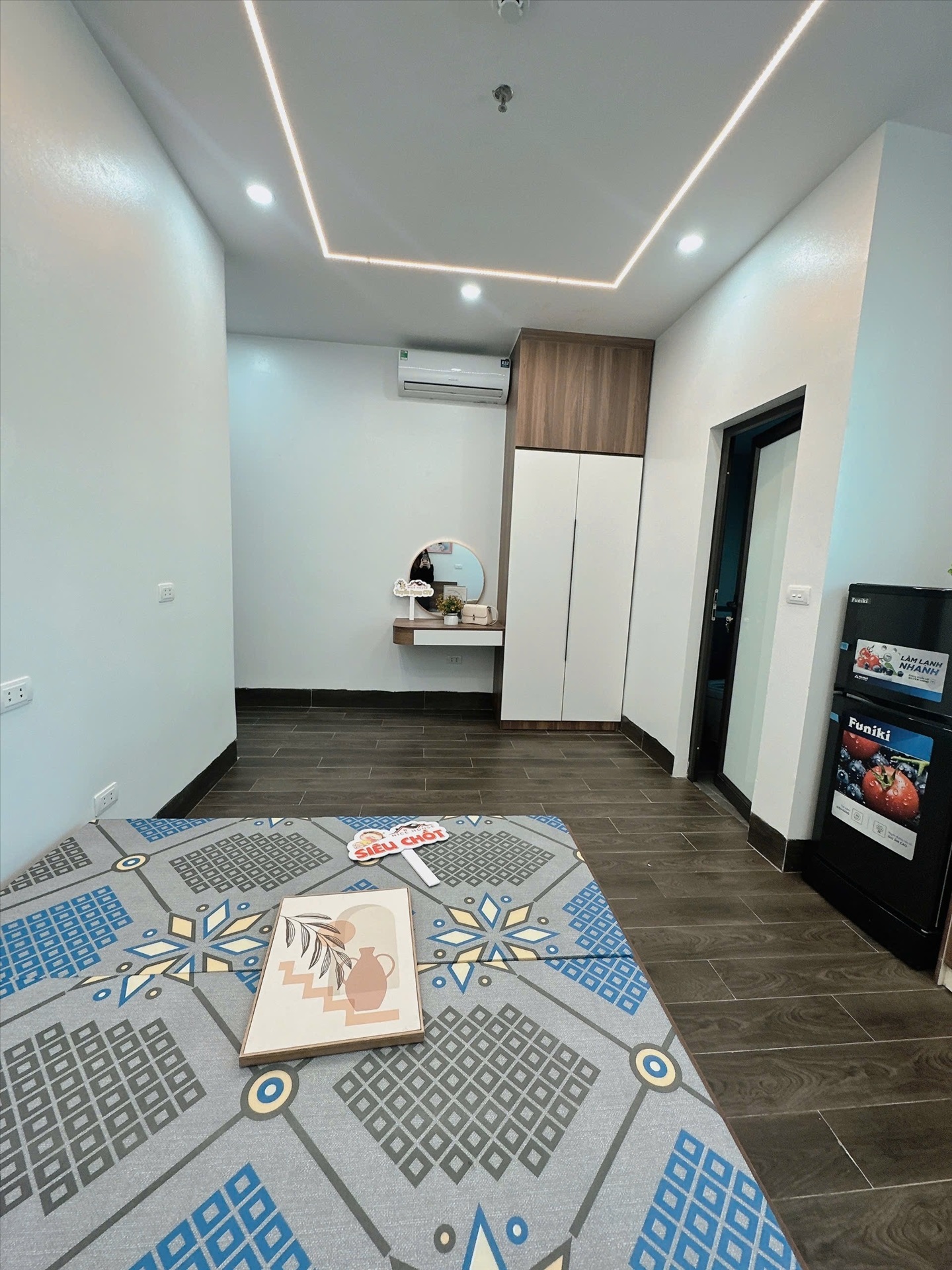 Phòng trọ Studio 30m2 tại NTV Apartment Đình Thôn - Nam Từ Liêm - Phòng ngủ