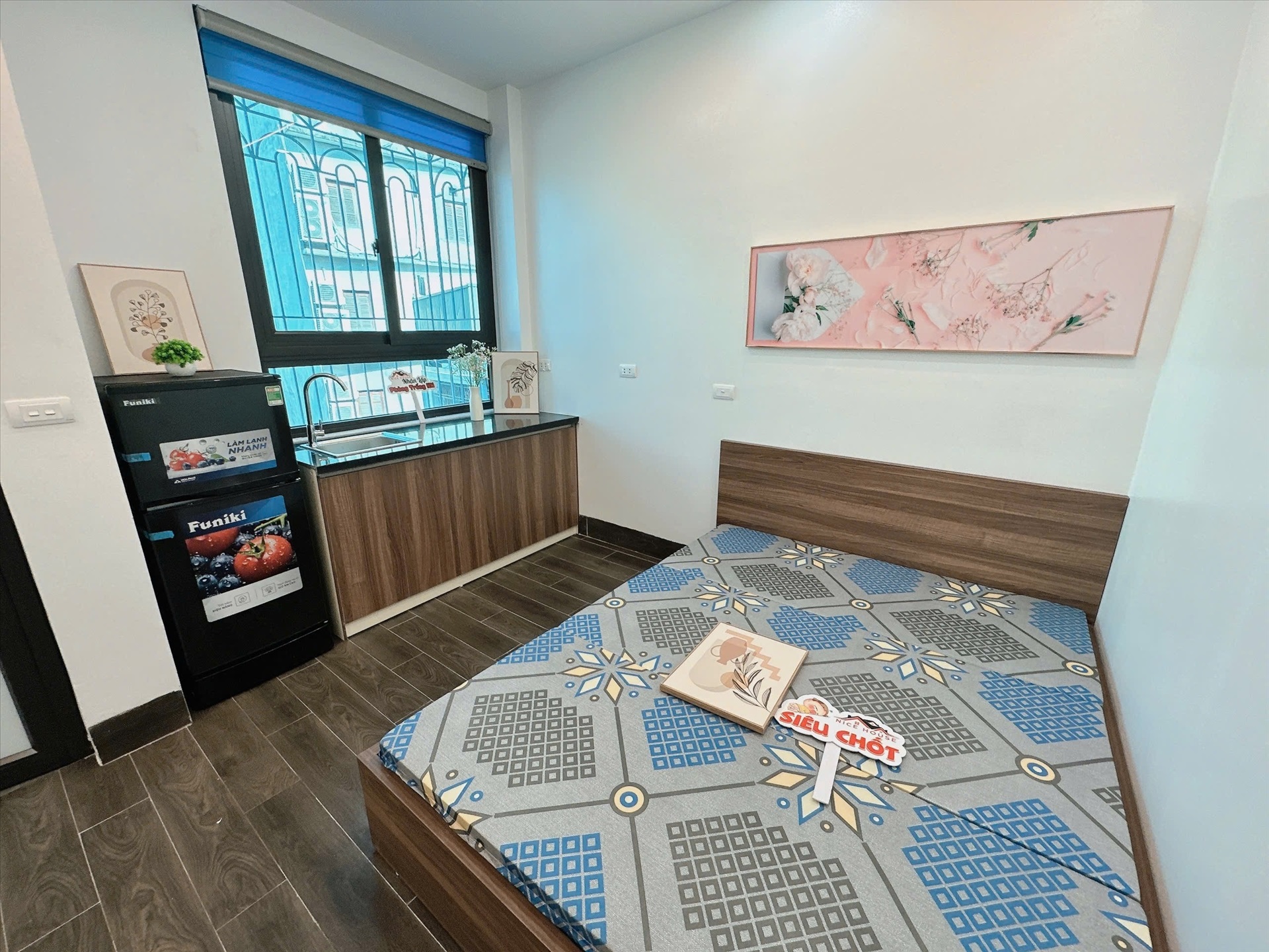 Phòng trọ Studio 30m2 tại NTV Apartment Đình Thôn - Nam Từ Liêm - Phòng bếp