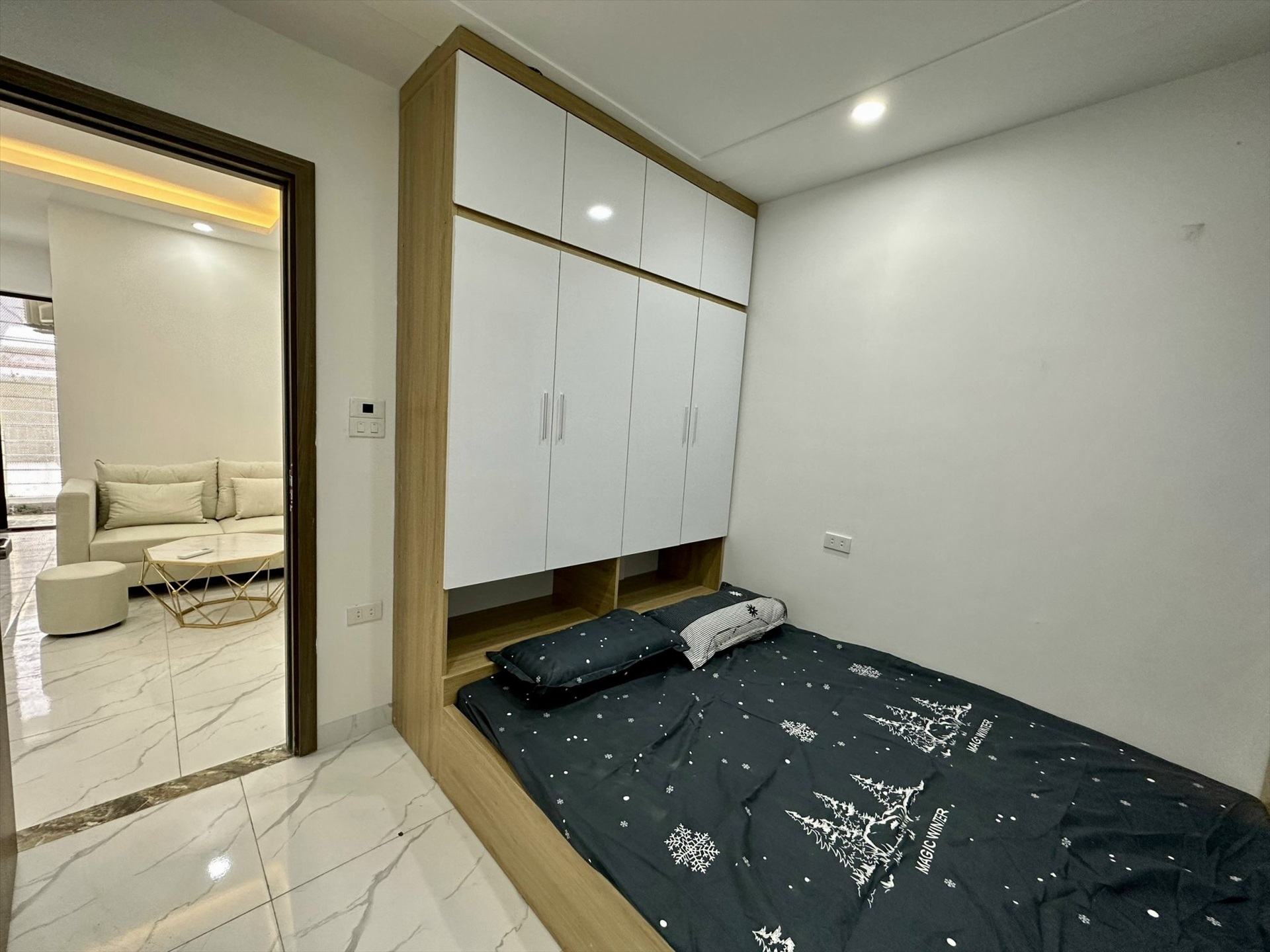 Phòng trọ 2 Phòng ngủ 35m2 tại TC Home Lạc Long Quân - Tây Hồ - Phòng ngủ