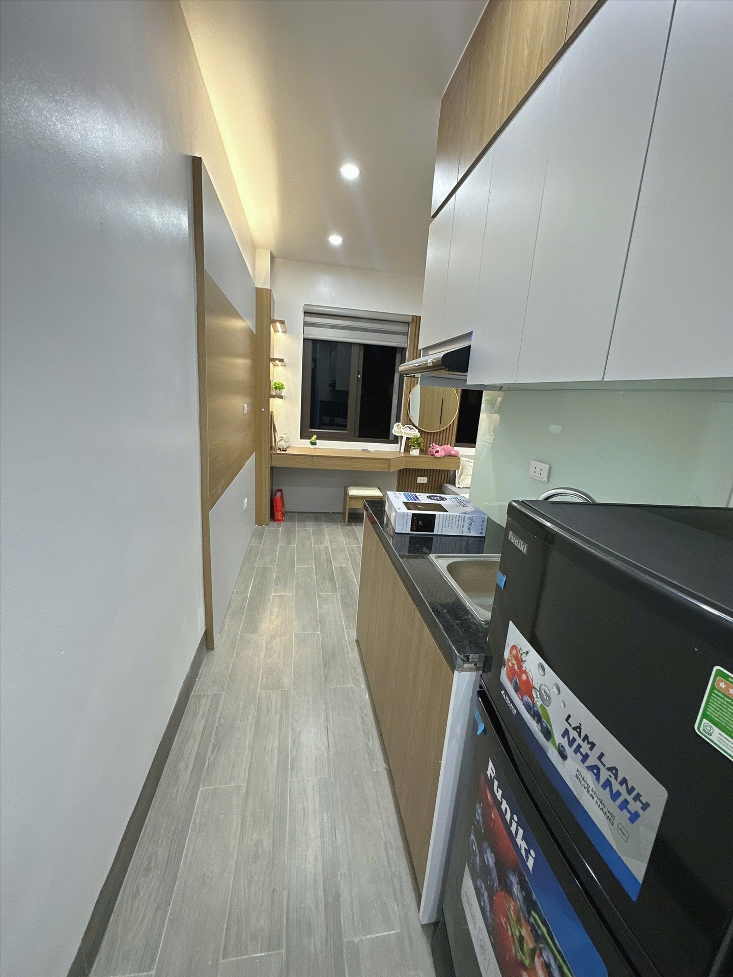 Phòng trọ Studio 30m2 tại NTV Apartment Nguyễn Khang - Cầu Giấy - Phòng bếp