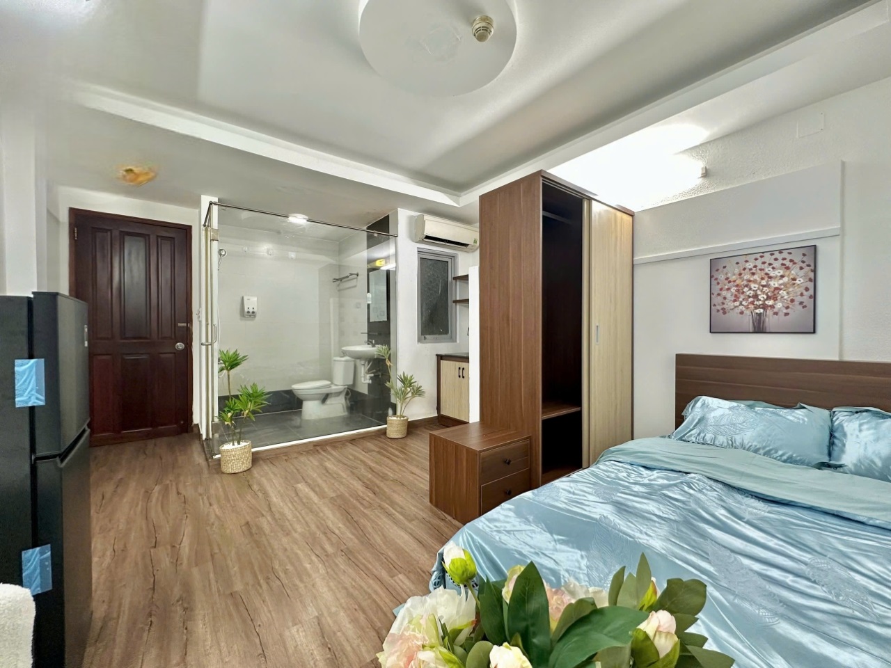 Phòng trọ Studio 30m2 tại Kelly Home Hoa Lan - Phú Nhuận - Phòng ngủ