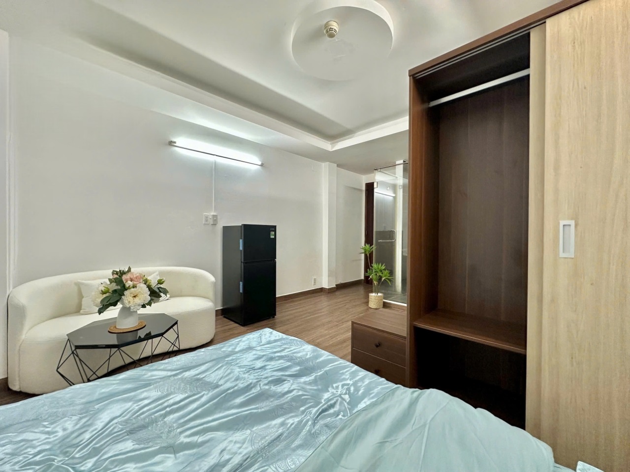 Phòng trọ Studio 30m2 tại Kelly Home Hoa Lan - Phú Nhuận - Phòng ngủ