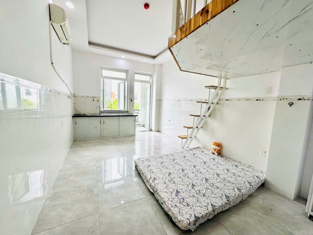 Phòng trọ Studio 25m2 tại AT House Thống Nhất - Gò Vấp - Phòng ngủ