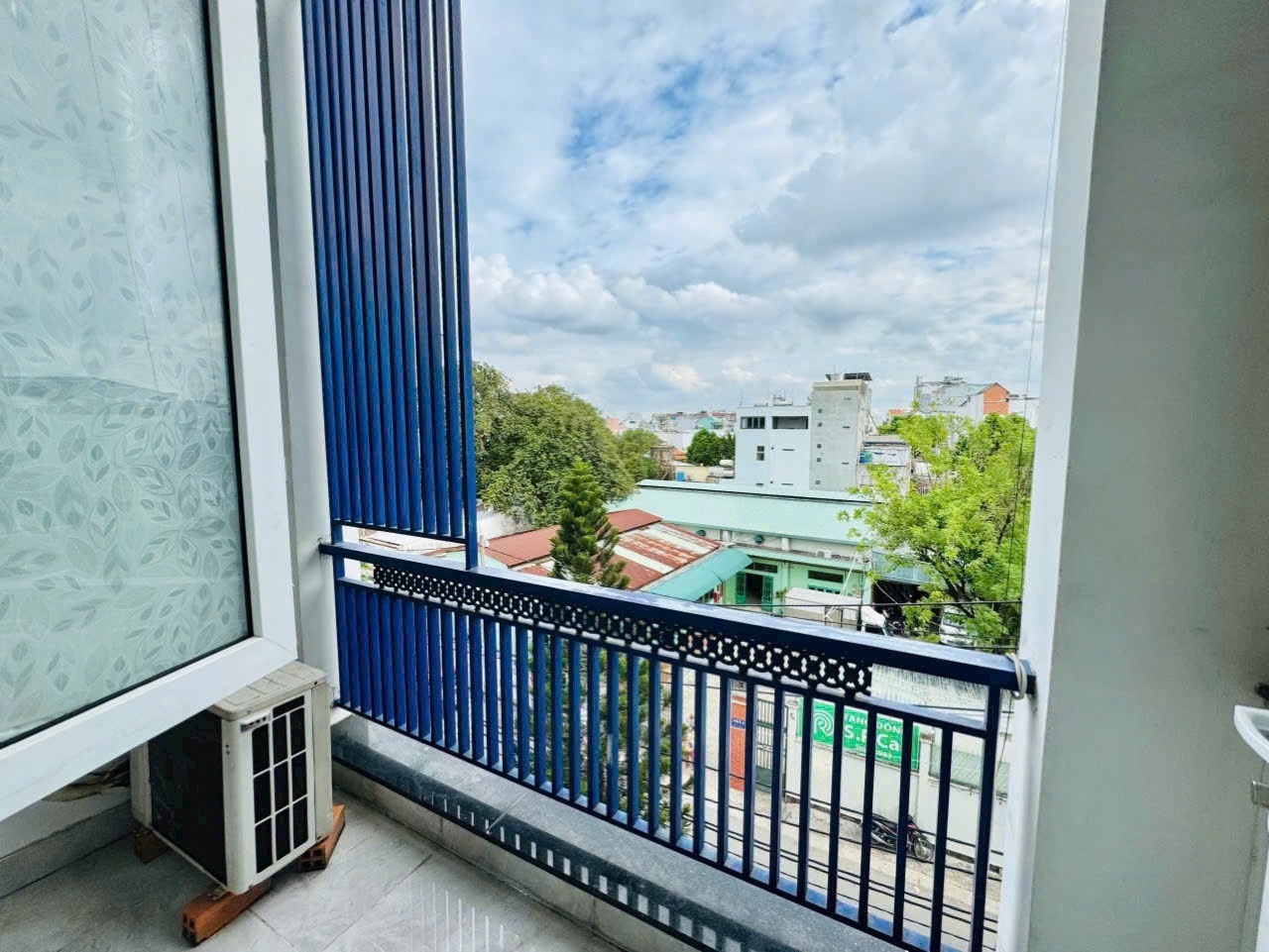 Phòng trọ Studio 25m2 tại AT House Thống Nhất - Gò Vấp - Ban công