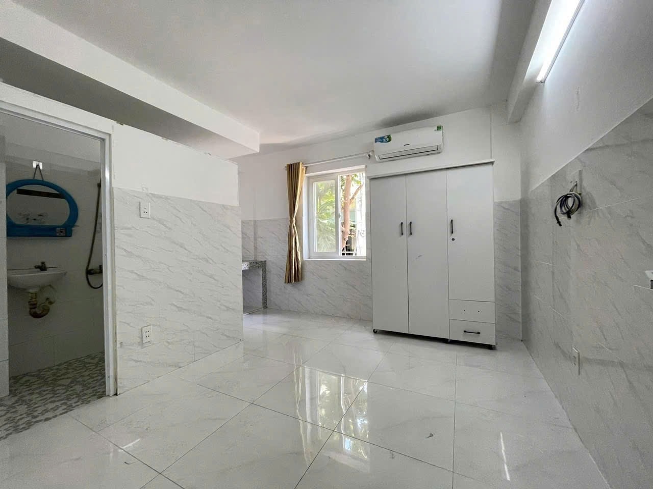 Phòng trọ Studio 25m2 tại MTV Home Trần Bá Giao - Gò Vấp - Phòng ngủ