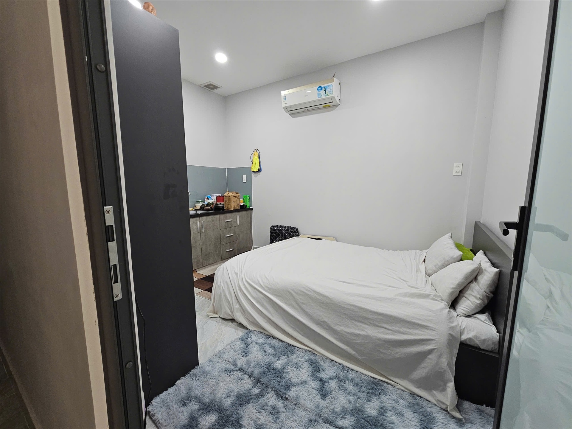 Phòng trọ Studio 20m2 tại TN Home Đinh Bộ Lĩnh - Bình Thạnh - Phòng ngủ
