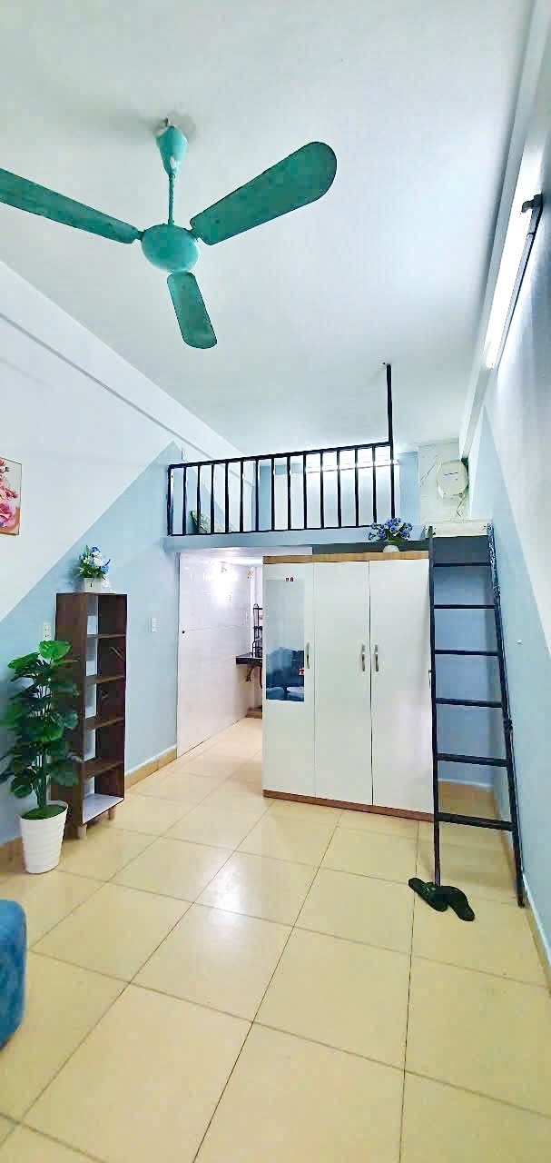 Phòng trọ Duplex 25m2 tại Timehouse 3 Bằng Liệt - Hoàng Mai - Phòng khách
