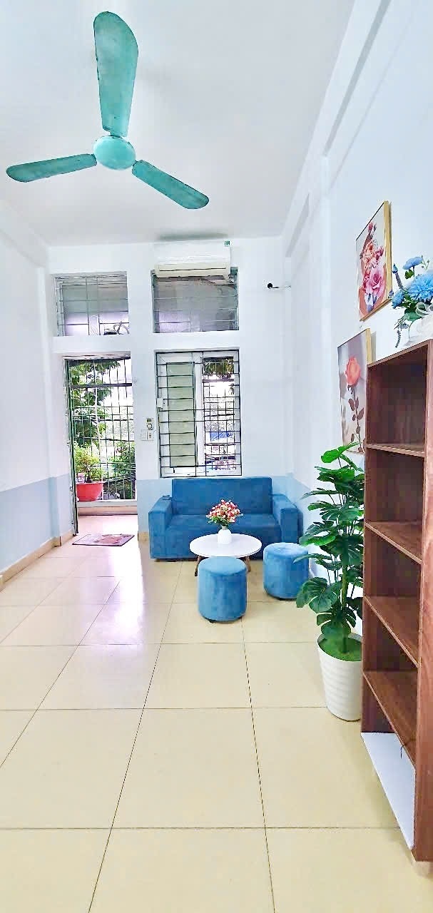 Phòng trọ Duplex 25m2 tại Timehouse 3 Bằng Liệt - Hoàng Mai - Phòng khách