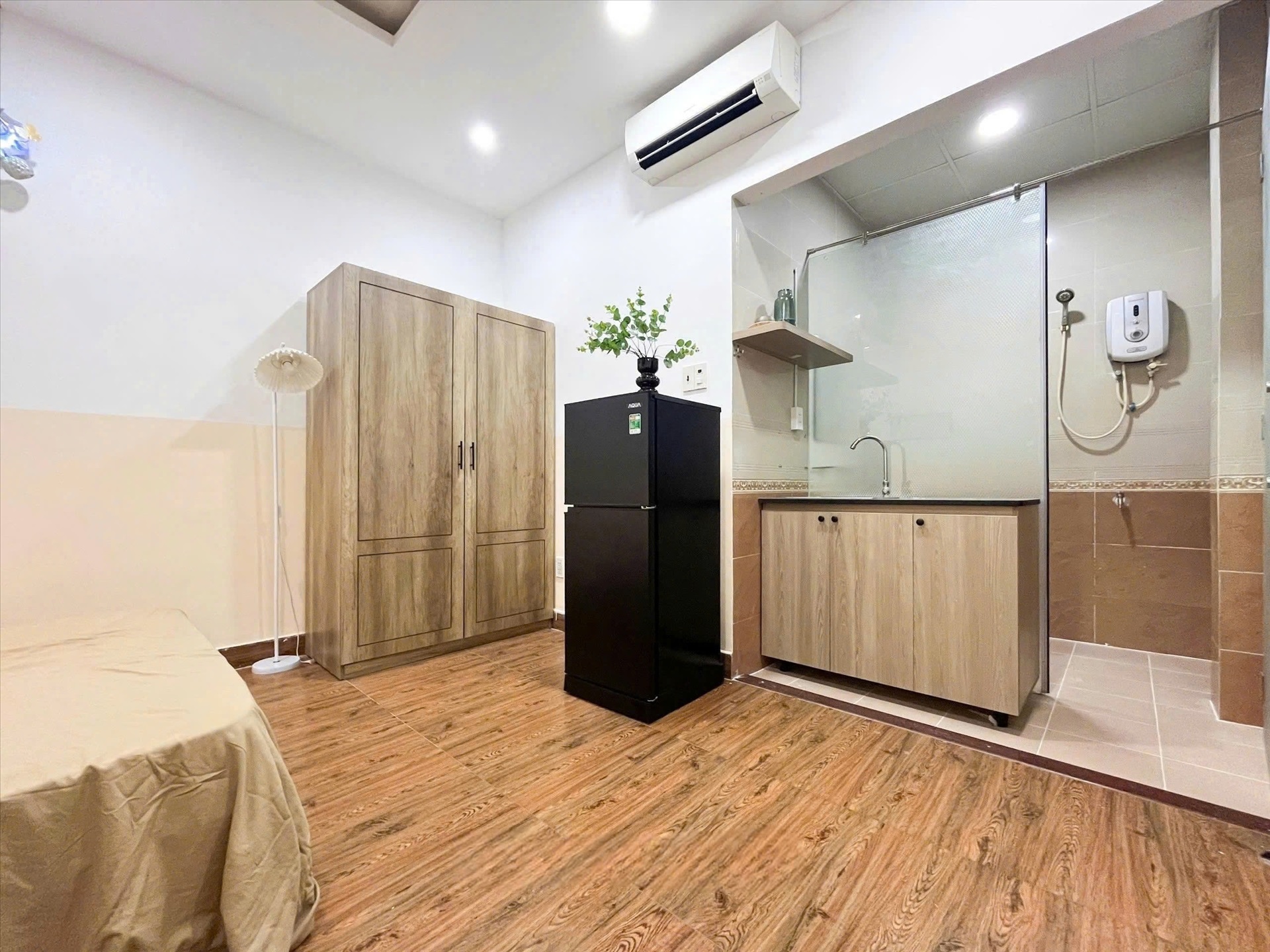 Phòng trọ Studio 30m2 tại LightHouse Đường C18 - Tân Bình - Phòng bếp