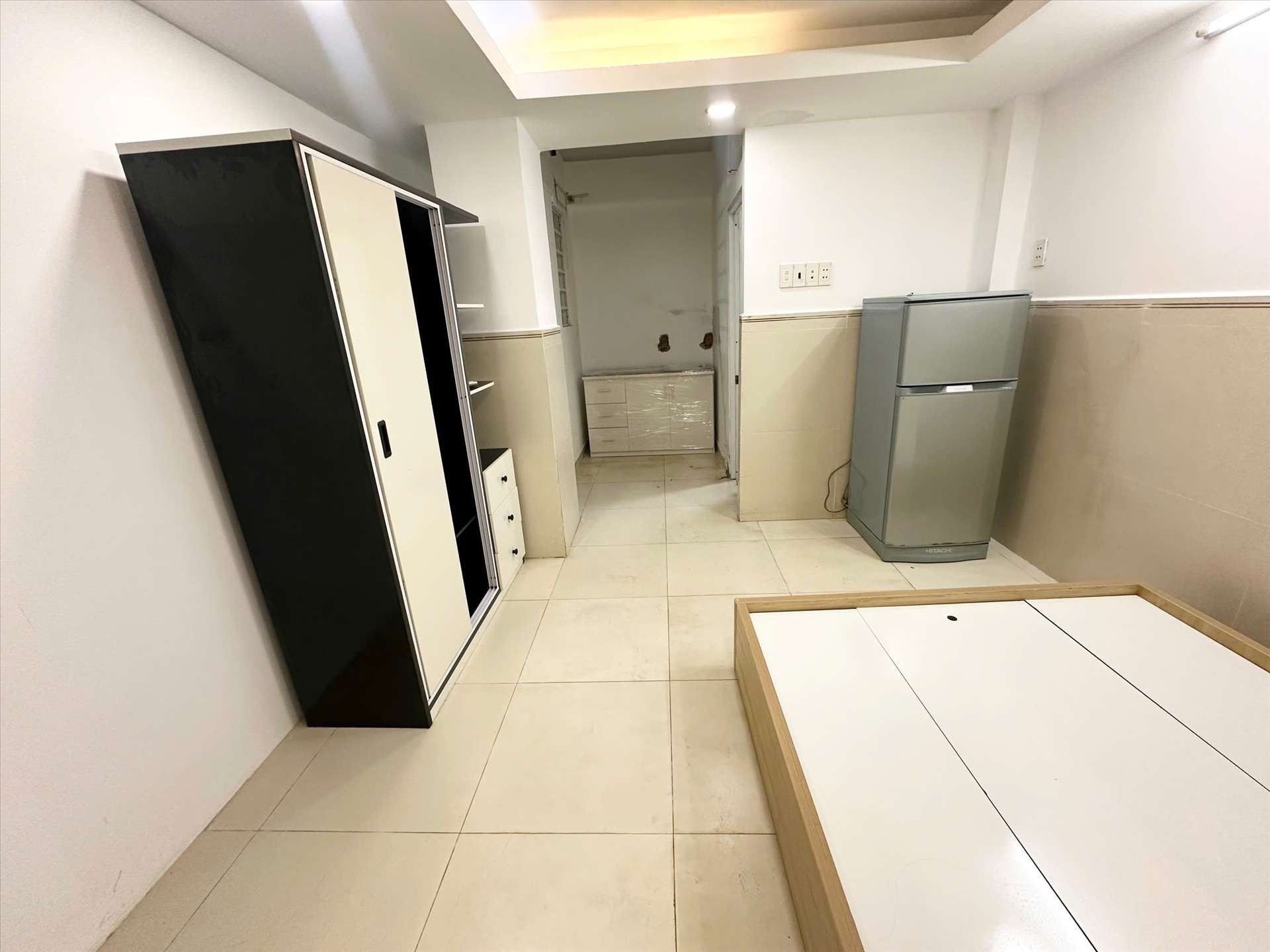 Phòng trọ Studio 30m2 tại AT Home Đồng Xoài - Tân Bình - Phòng ngủ