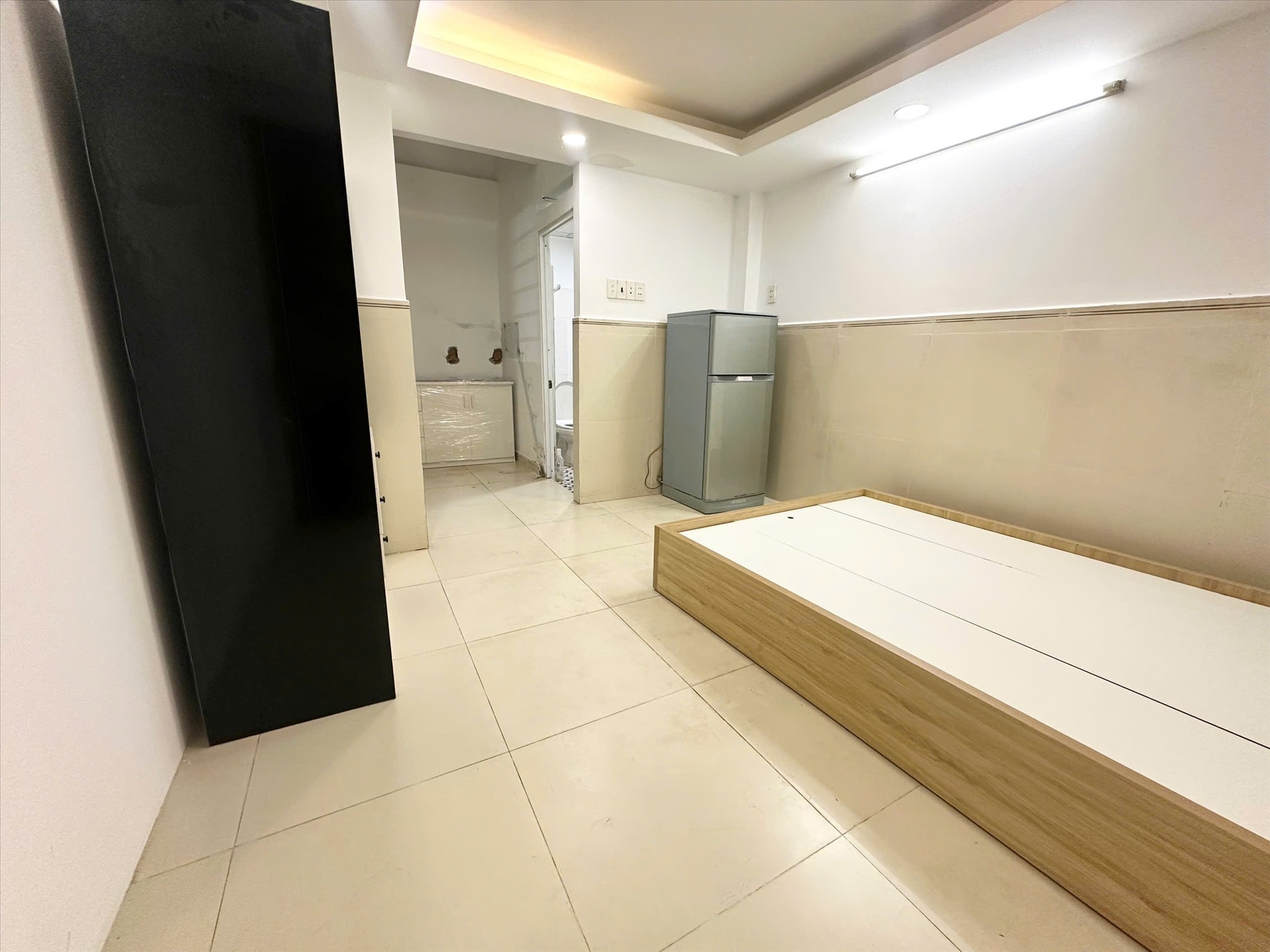 Phòng trọ Studio 30m2 tại AT Home Đồng Xoài - Tân Bình - Phòng ngủ