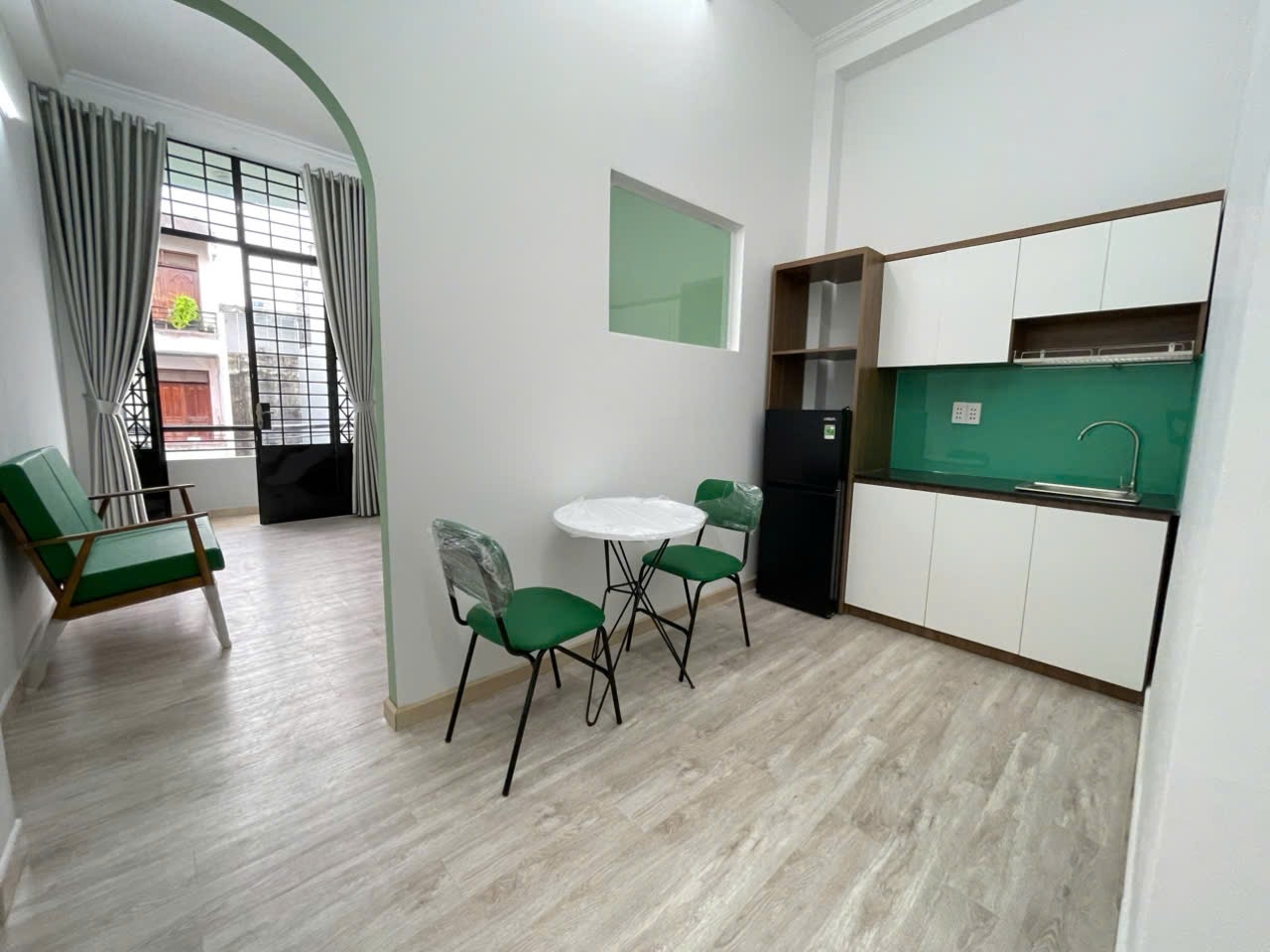 Phòng trọ 1 Phòng ngủ 30m2 tại AK Home Chu Văn An - Bình Thạnh - Phòng bếp